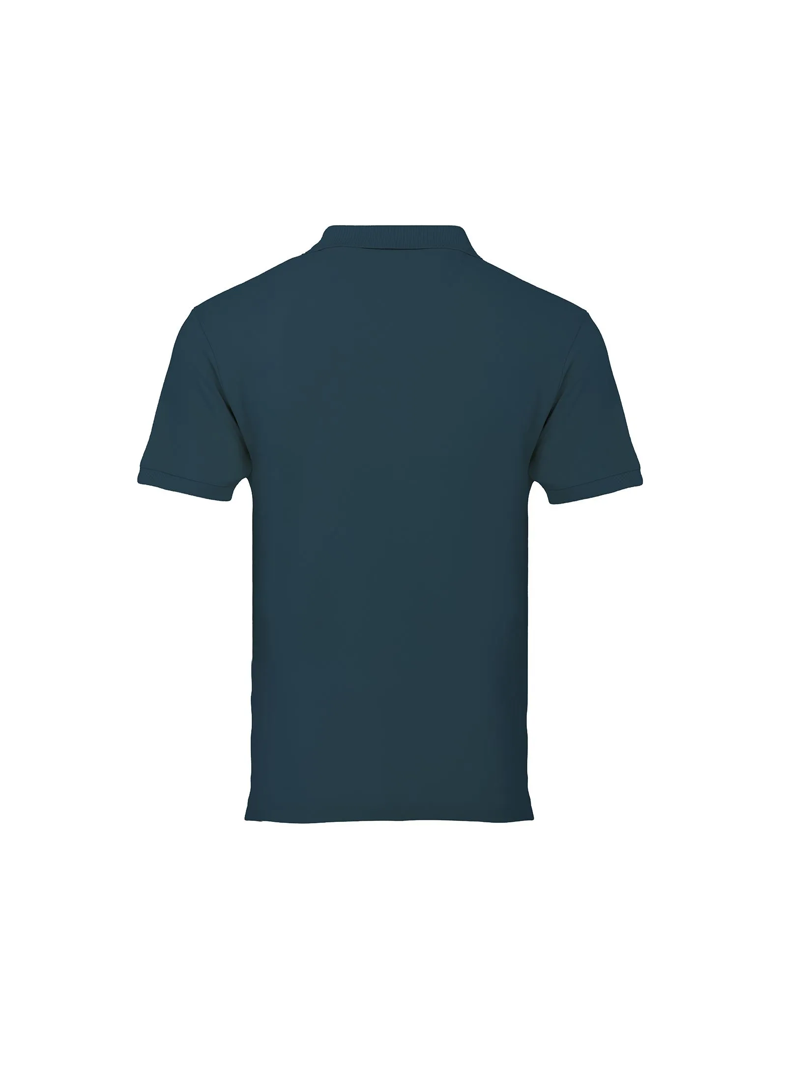 JOHN HENRY Men's Polo (Slim Fit) ESSENTIALS Mid Blue JOHN HENRY Men's Polo (Slim Fit) ESSENTIALS Mid Blue