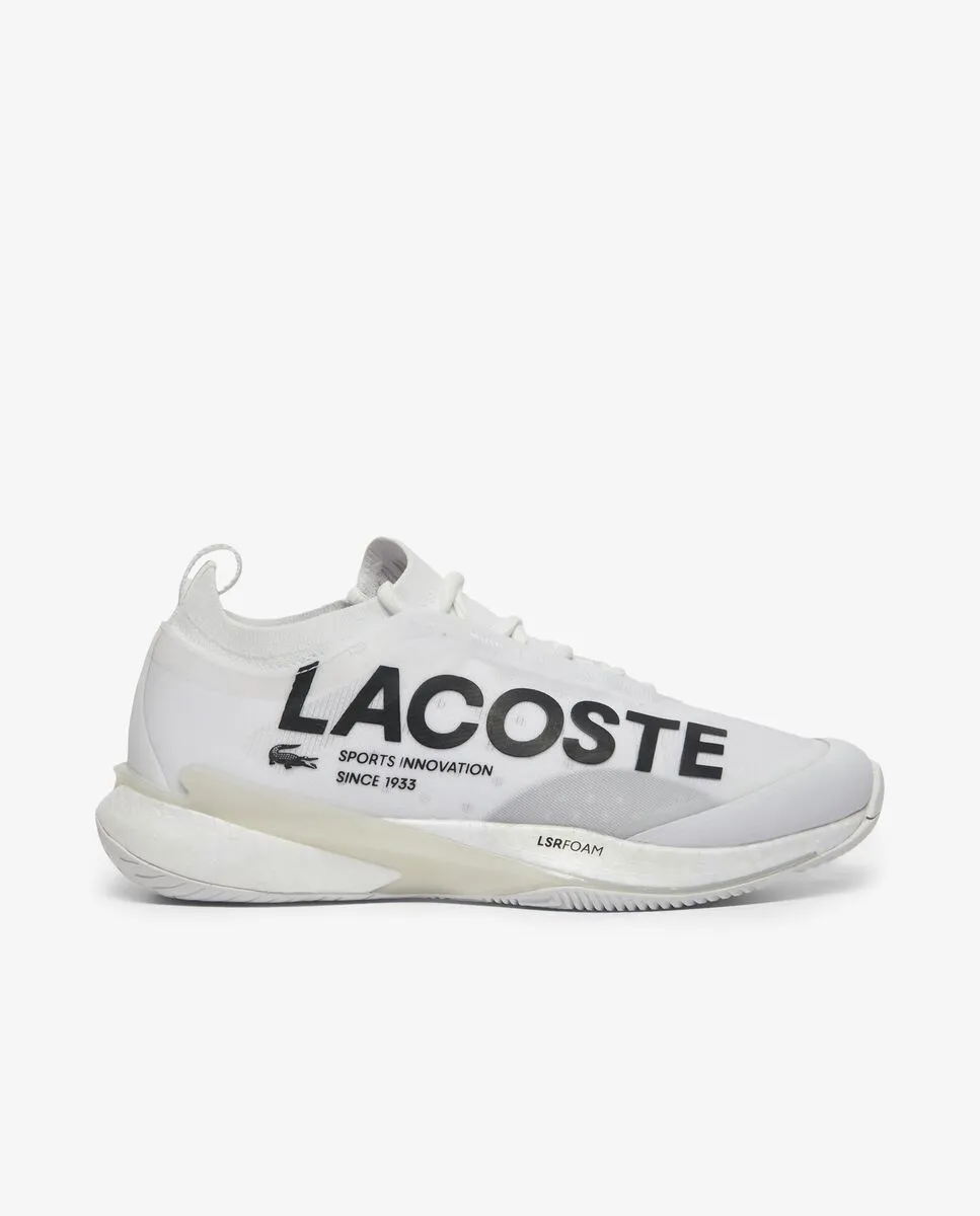 LACOSTE Men’s AG-LT25 Lite Tennis Shoes White LACOSTE Men’s AG-LT25 Lite Tennis Shoes White