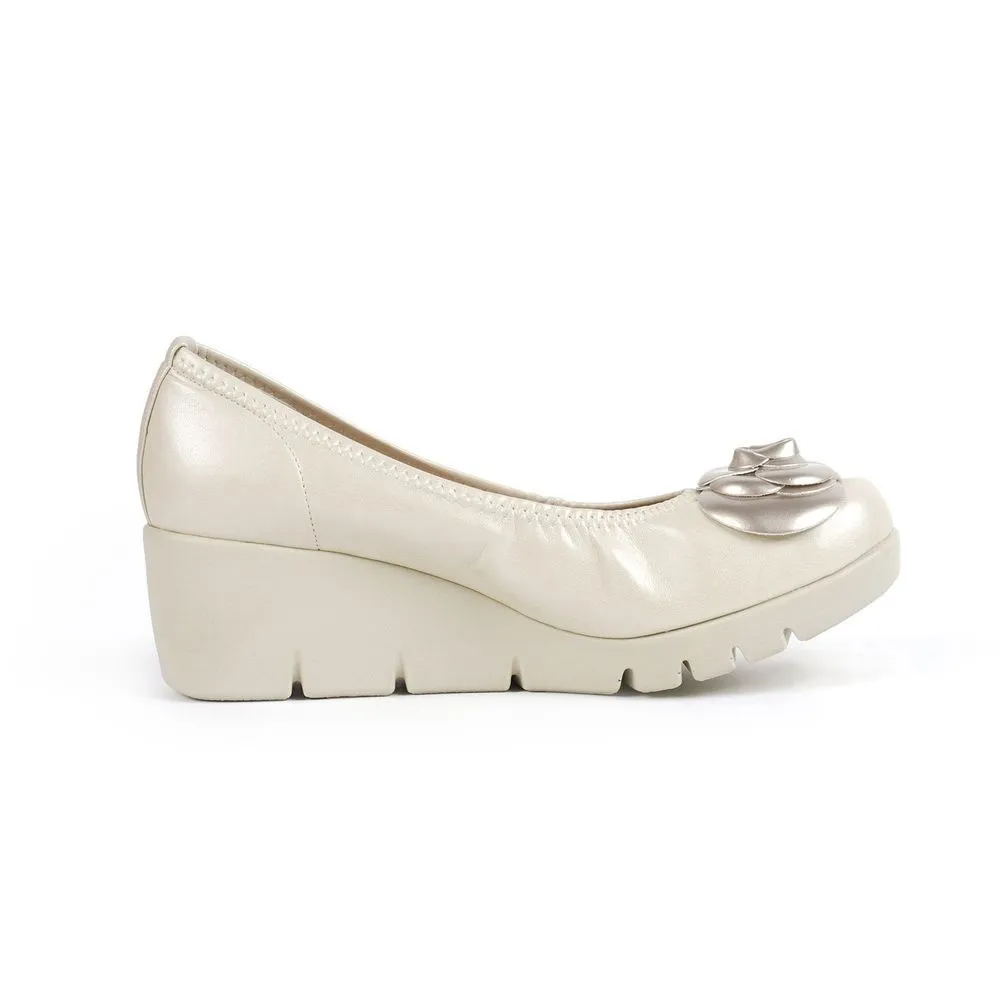 JOLI SNOB Ivory JOLI "CAMELLIA" Comfort High Heels FC-39608 JOLI SNOB Ivory JOLI "CAMELLIA" Comfort High Heels FC-39608