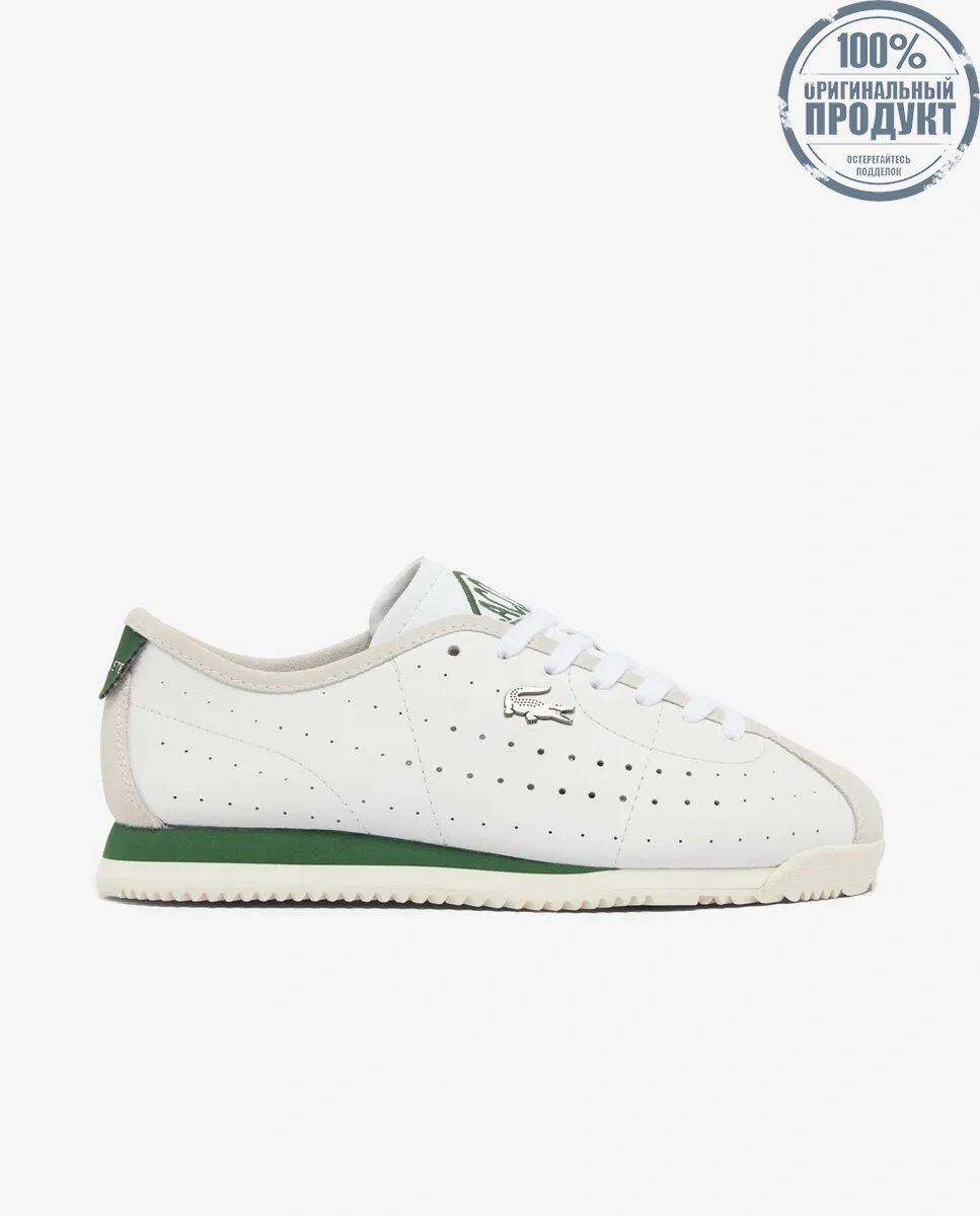 LACOSTE Women’s Club-Low Leather Sneakers White LACOSTE Women’s Club-Low Leather Sneakers White