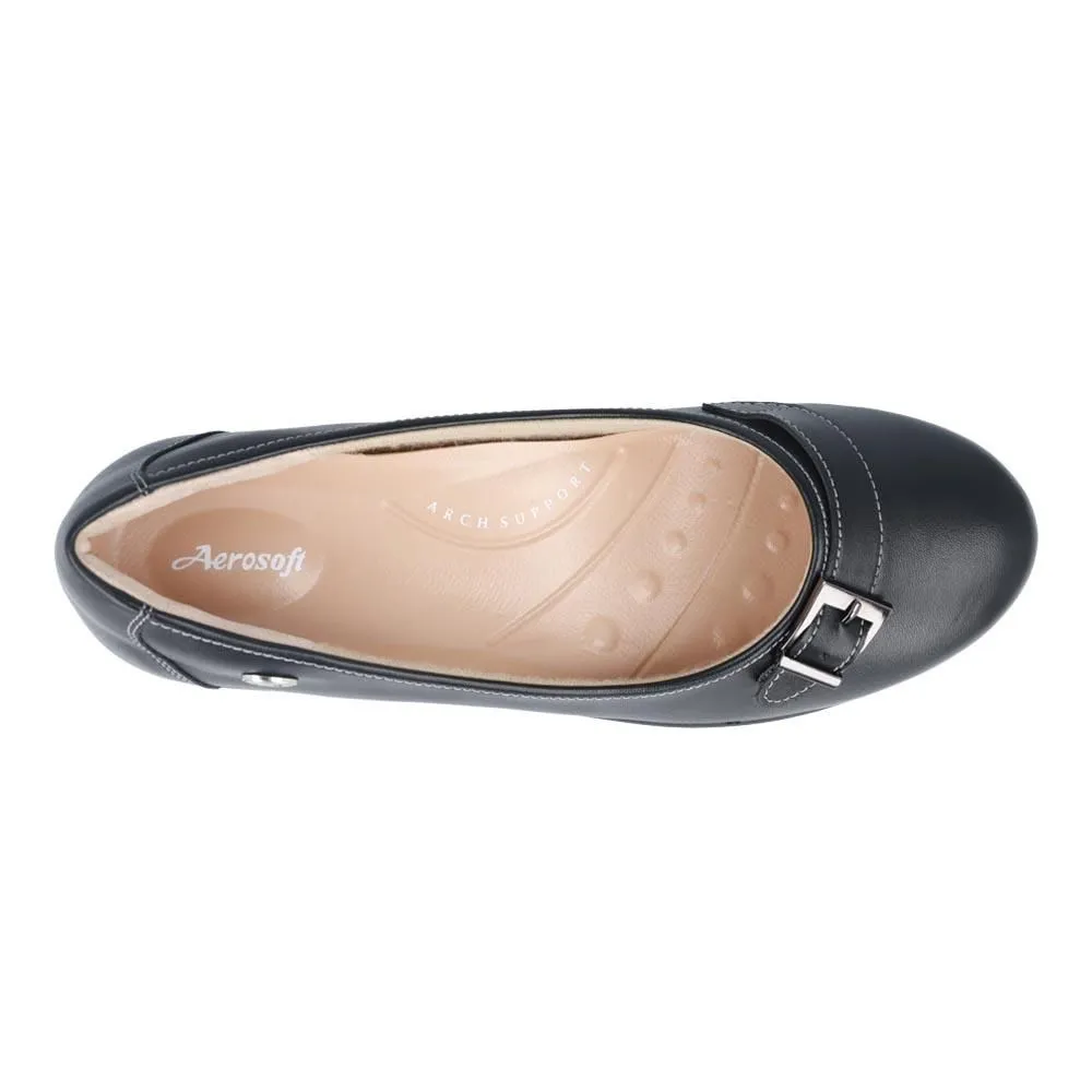 AEROSOFT Black CW3131 Court Shoes AEROSOFT Black CW3131 Court Shoes