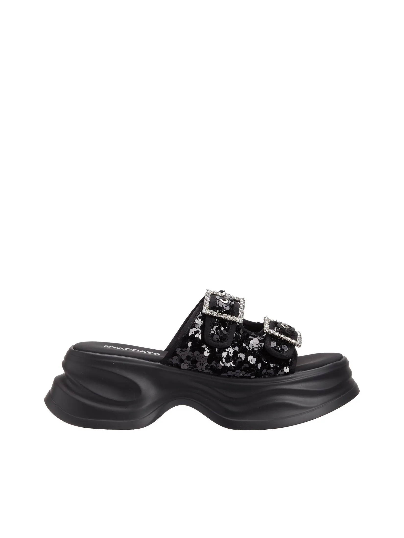 STACCATO Women Sandals Chunky Buckle STACCATO Women Sandals Chunky Buckle