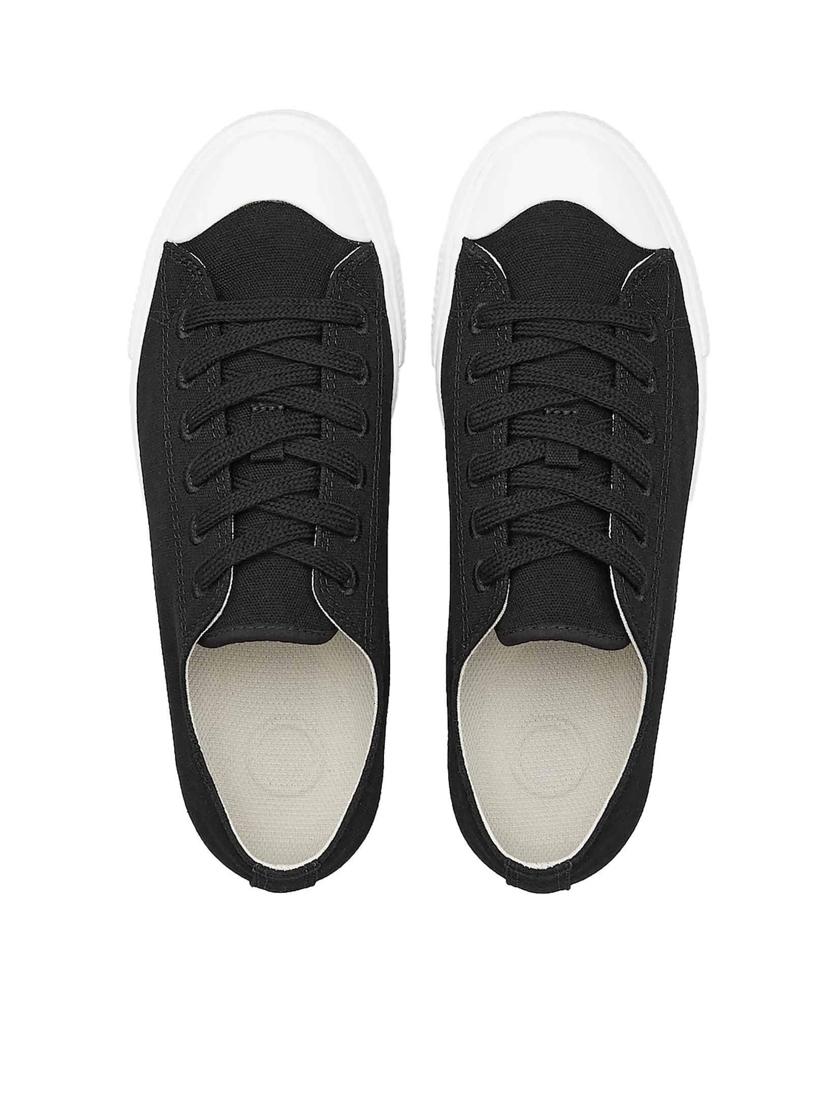 MUJI Women Sneakers Less Tiring Black MUJI Women Sneakers Less Tiring Black