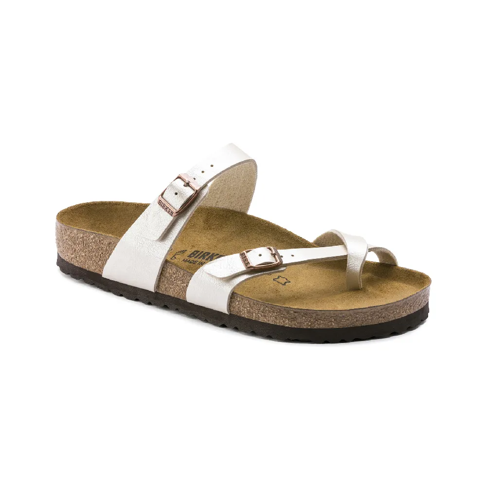 BIRKENSTOCK GRACEFUL PEARL WHITE MAYARI BIRKO-FLOR BIRKENSTOCK GRACEFUL PEARL WHITE MAYARI BIRKO-FLOR