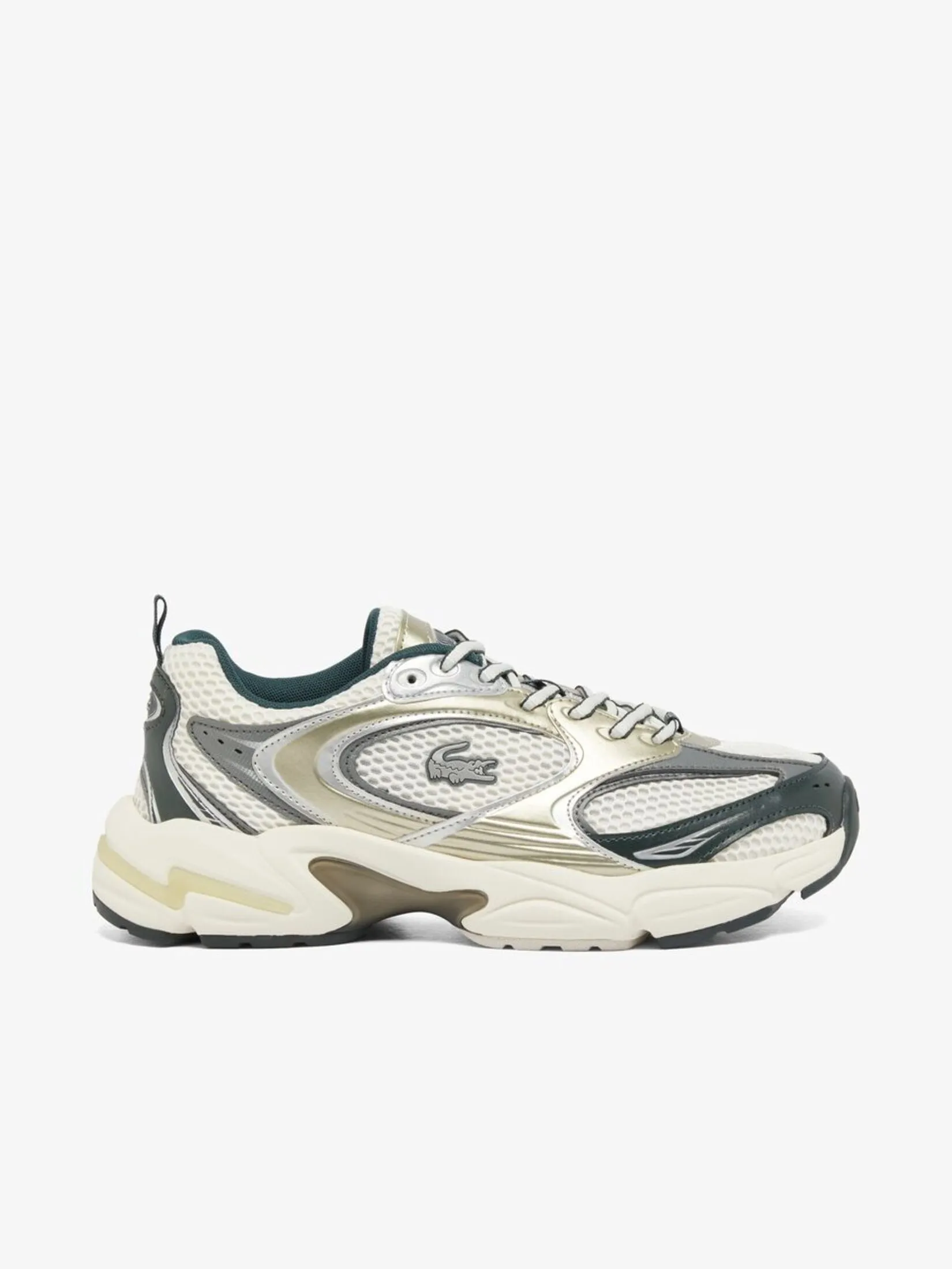 LACOSTE Men’s Storm 96 2K Trainers White LACOSTE Men’s Storm 96 2K Trainers White