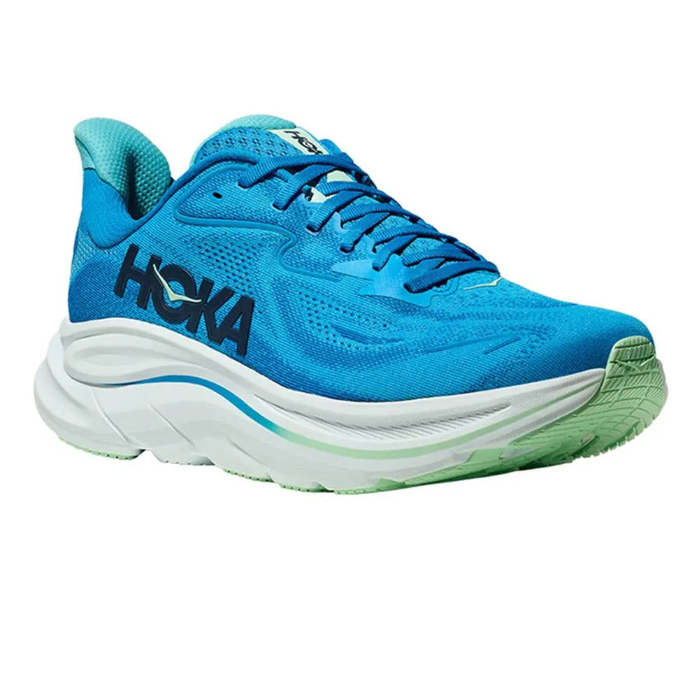 HOKA Men Running Shoes Clifton 10 Wide Blue - HO229SH380EETH HOKA Men Running Shoes Clifton 10 Wide Blue - HO229SH380EETH