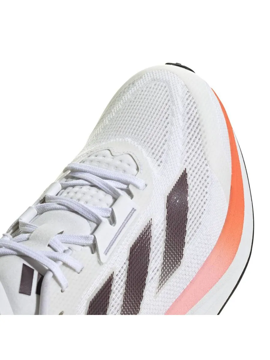 ADIDAS Men Running Shoes Duramo Speed Cloud White / Aurora Met. / Solar Red ADIDAS Men Running Shoes Duramo Speed Cloud White / Aurora Met. / Solar Red