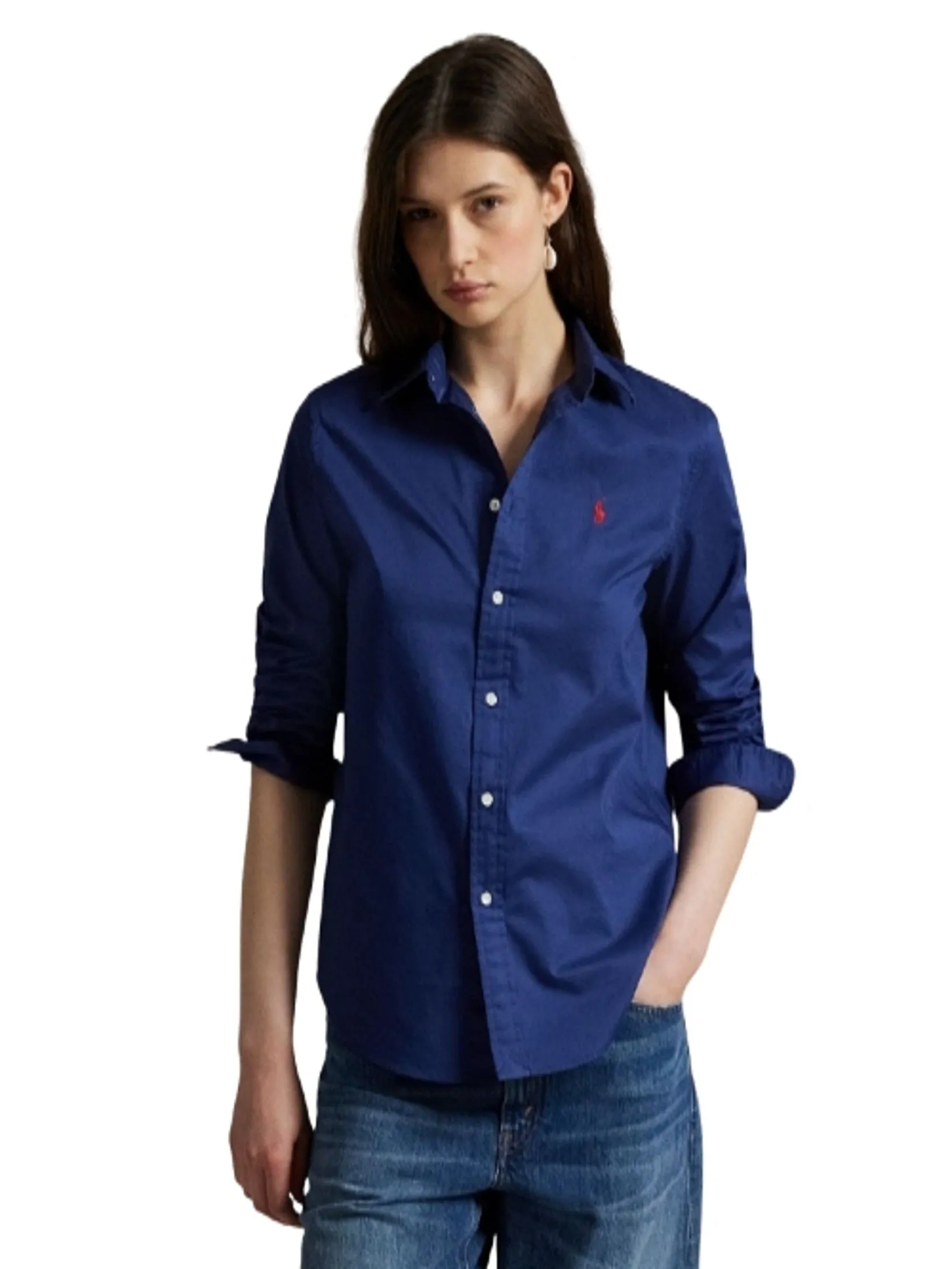 POLO RALPH LAUREN Shirt Women WMPOSHTNDO20942 Navy POLO RALPH LAUREN Shirt Women WMPOSHTNDO20942 Navy