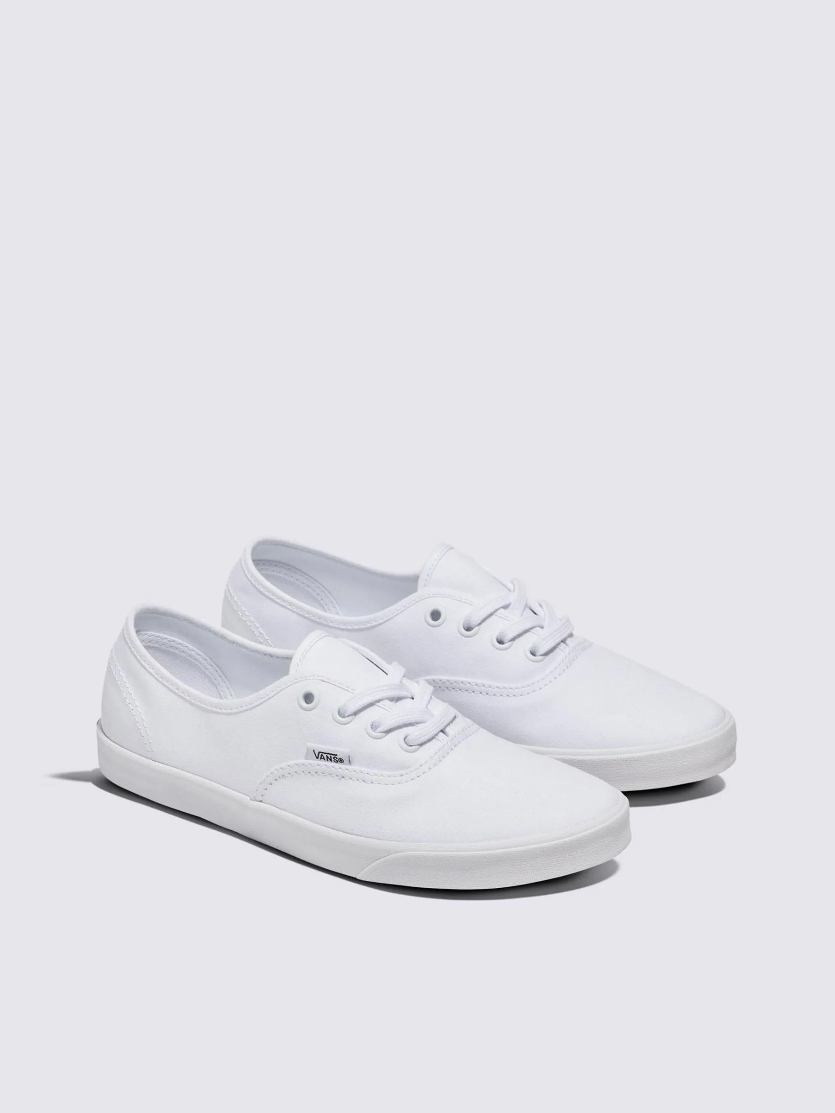 VANS Unisex Sneakers Authentic Lowpro - White White VANS Unisex Sneakers Authentic Lowpro - White White