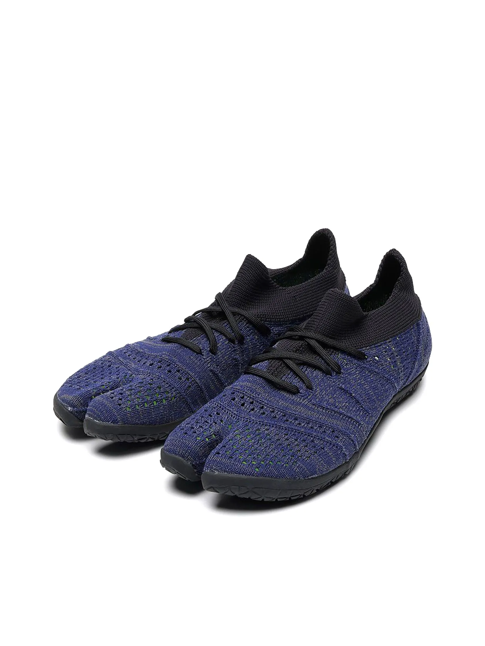MARUGO Men Running Shoes Tabi Hitoe+ Zebra Navy MARUGO Men Running Shoes Tabi Hitoe+ Zebra Navy