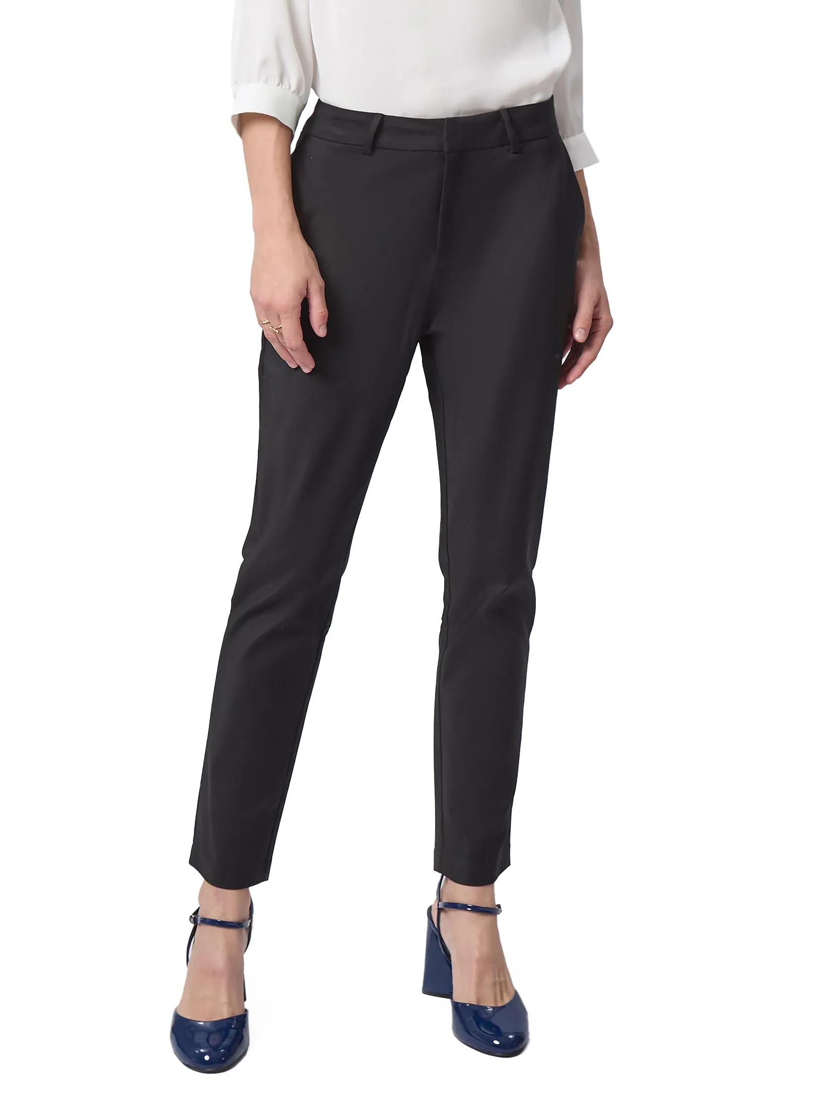 ESPADA Skinny Trousers Women Black ESPADA Skinny Trousers Women Black