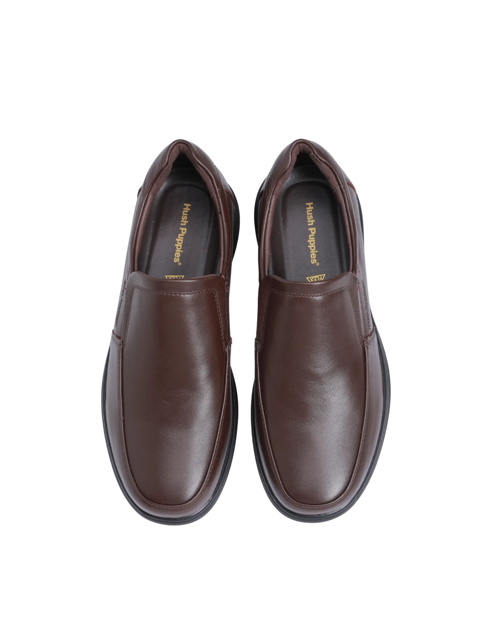 HUSH PUPPIES Men's Shoes Dress Shoes Slip-ons  - BROWN HUSH PUPPIES Men's Shoes Dress Shoes Slip-ons  - BROWN