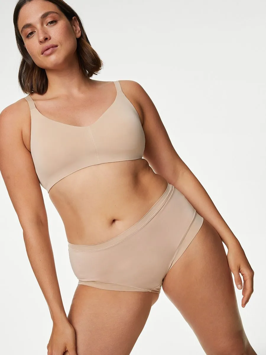 MARKS & SPENCER Women Bra Flexifit Non Wired Full Cup Almond MARKS & SPENCER Women Bra Flexifit Non Wired Full Cup Almond