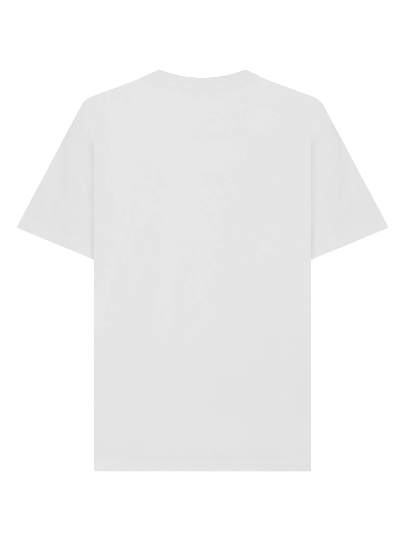 GIORDANO Men's Slim V-Neck Tee White GIORDANO Men's Slim V-Neck Tee White