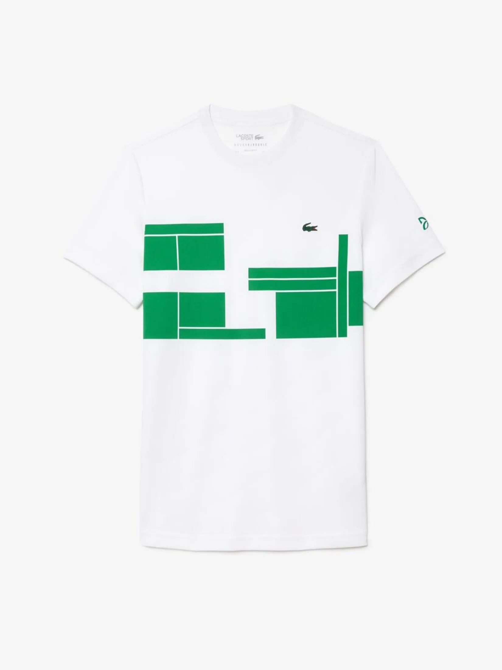LACOSTE Lacoste Tennis x Novak Djokovic T-shirt White LACOSTE Lacoste Tennis x Novak Djokovic T-shirt White