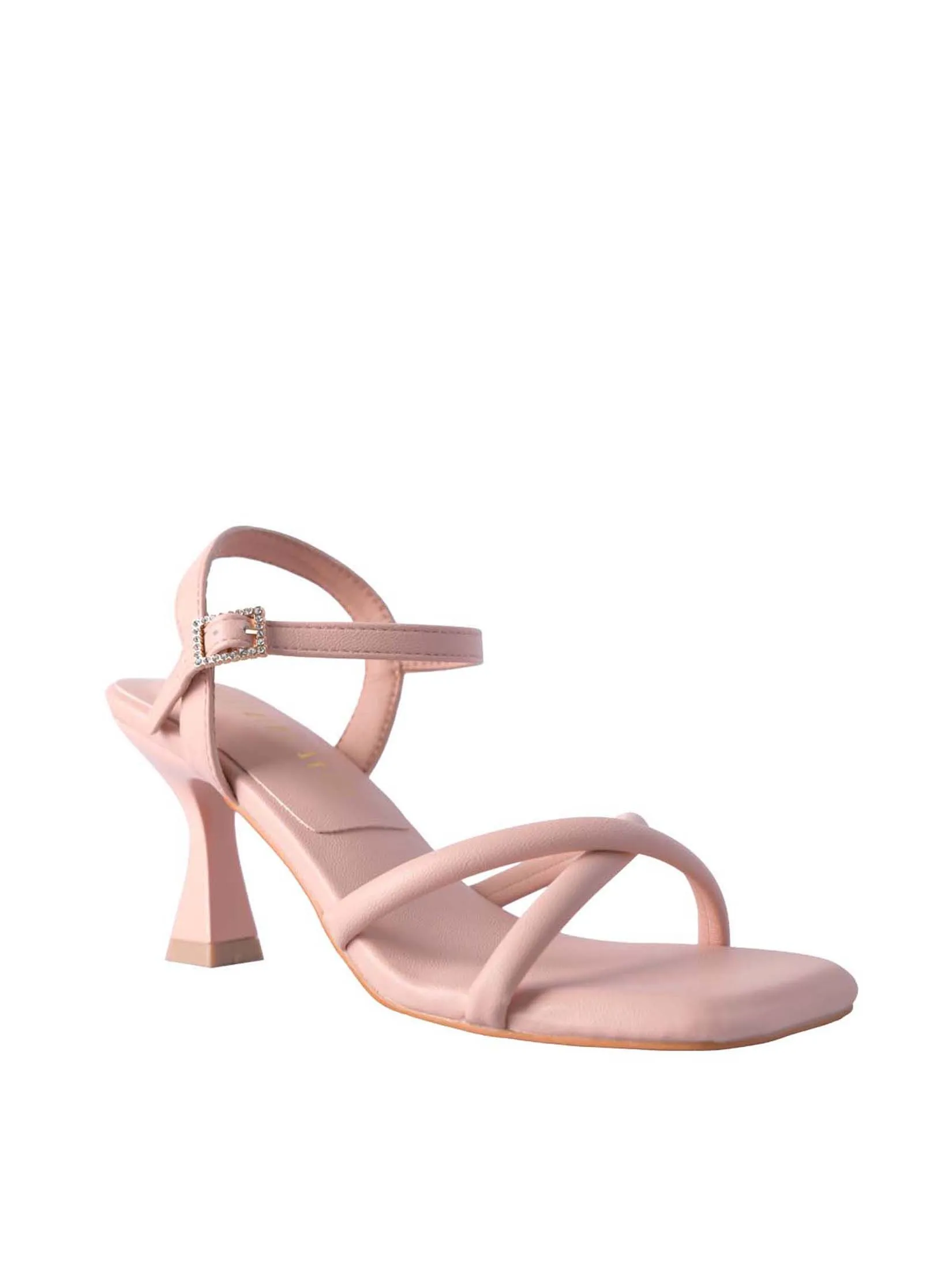 VILLAINS SF PEONY Women's Comfort Heeled Sandals PINK VILLAINS SF PEONY Women's Comfort Heeled Sandals PINK