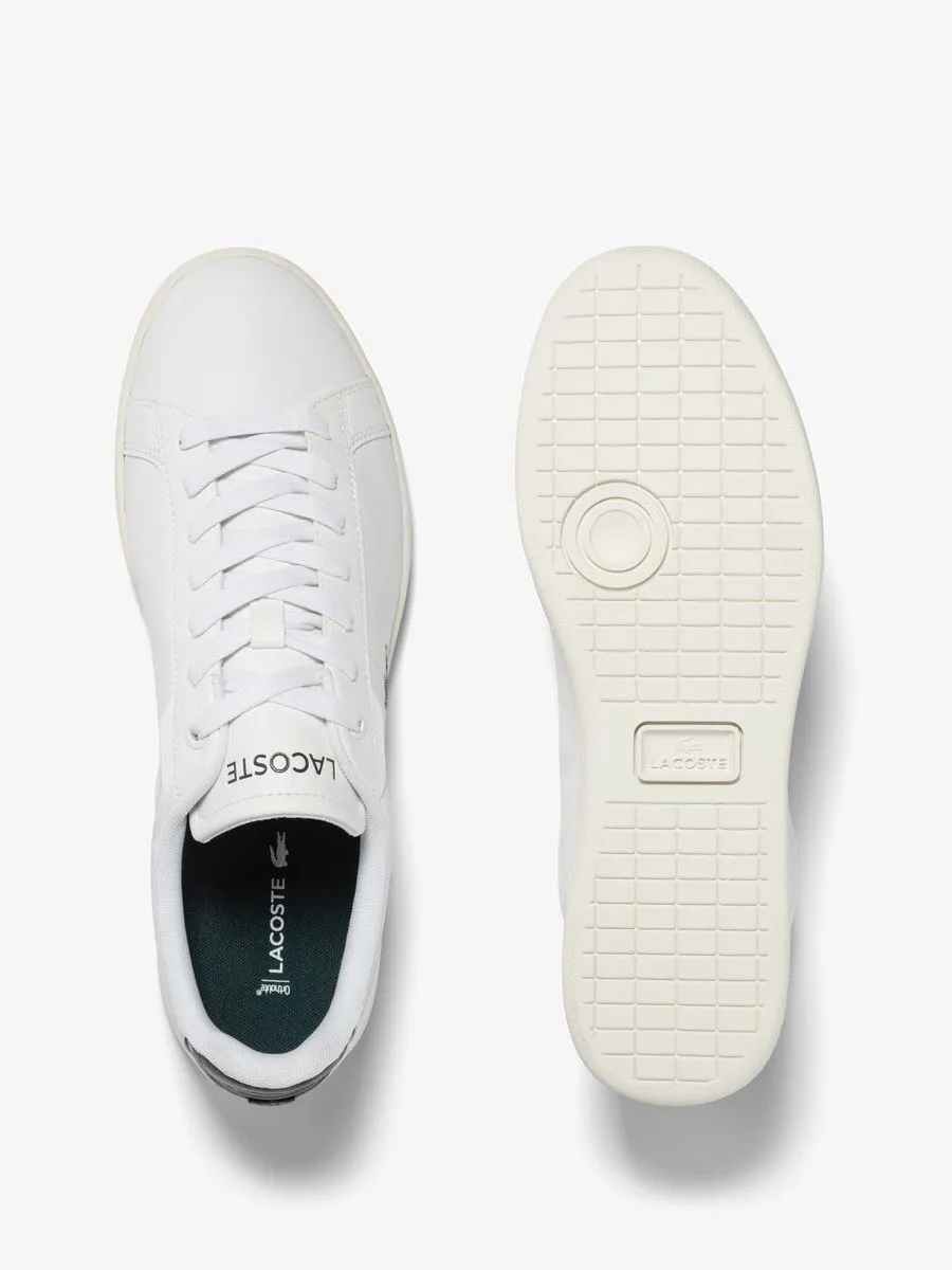 LACOSTE White Men’s Lacoste Carnaby Pro Leather Premium Trainers LACOSTE White Men’s Lacoste Carnaby Pro Leather Premium Trainers