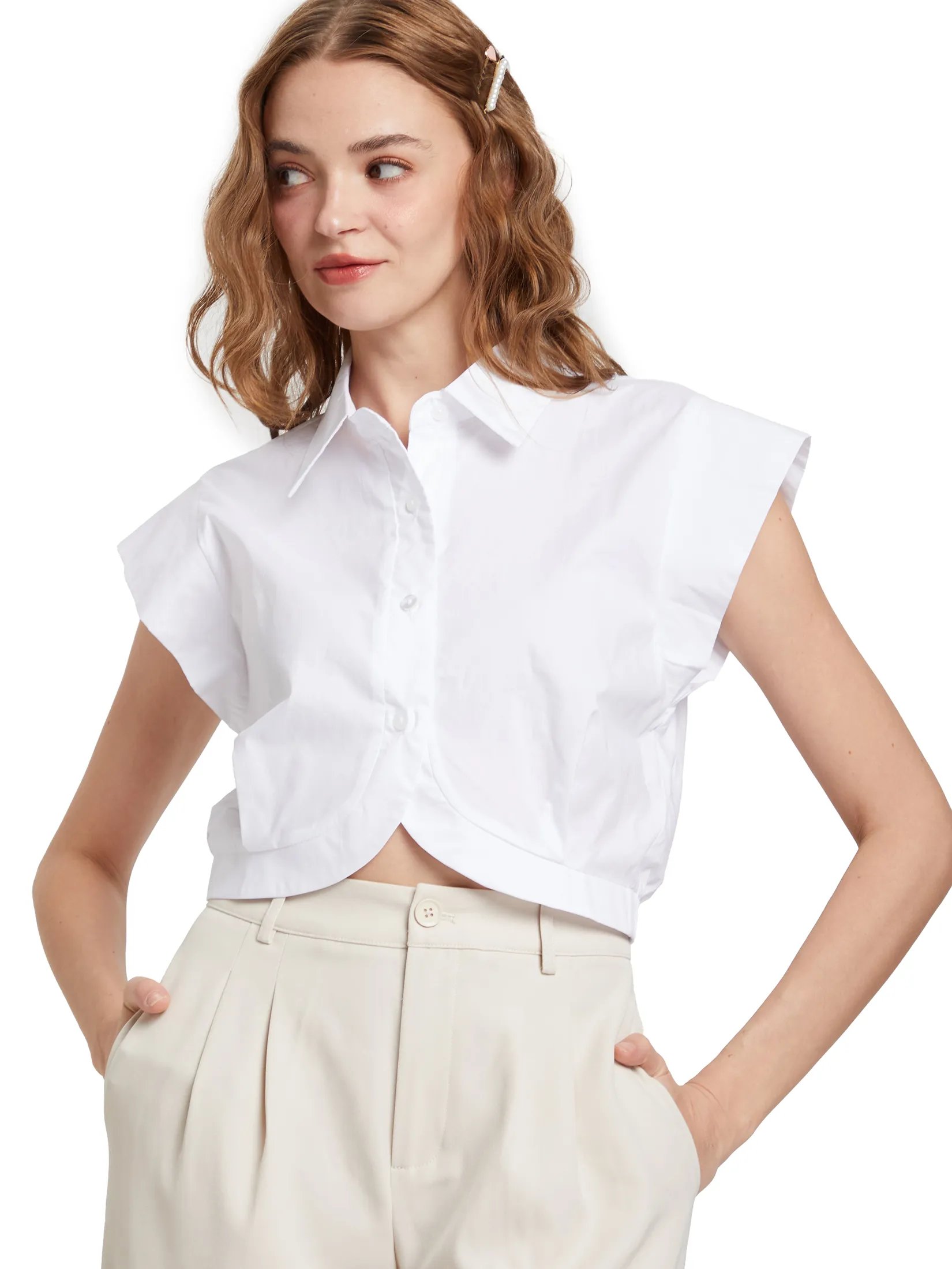 LOLITA Women Cropped Shirt LOLITA Women Cropped Shirt