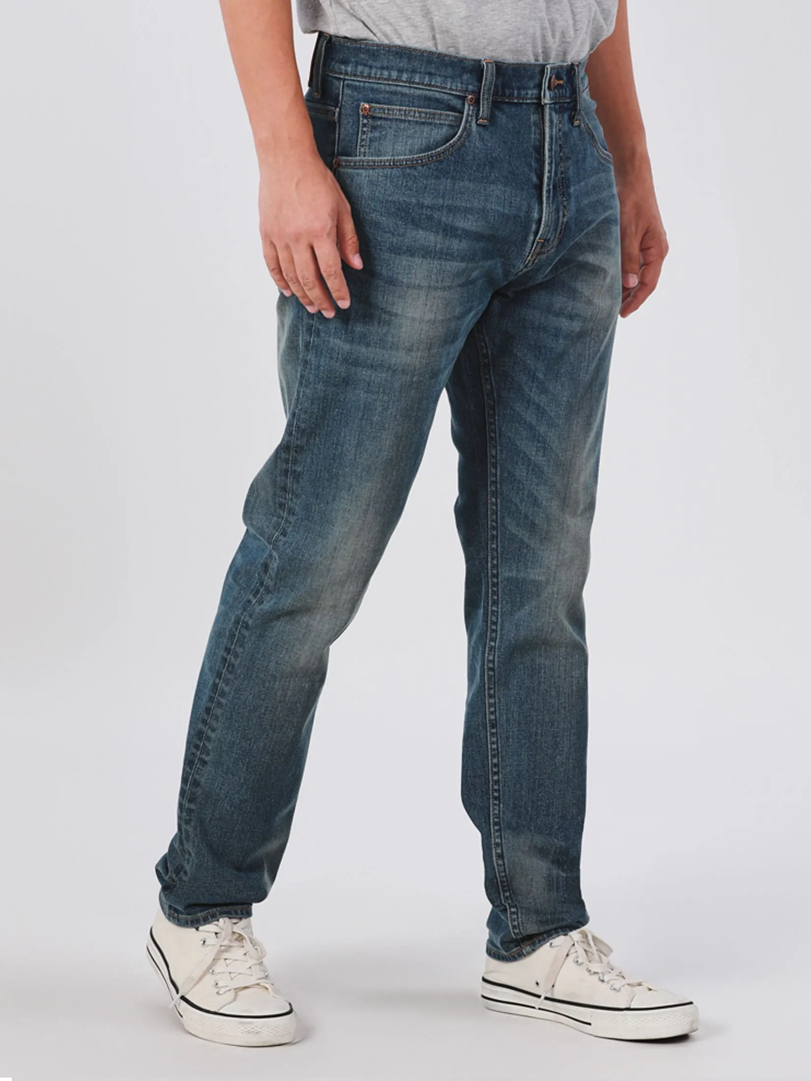 LEE Men's Jeans Lee Sort Collection Mid Arvin Fit Mid Indigo