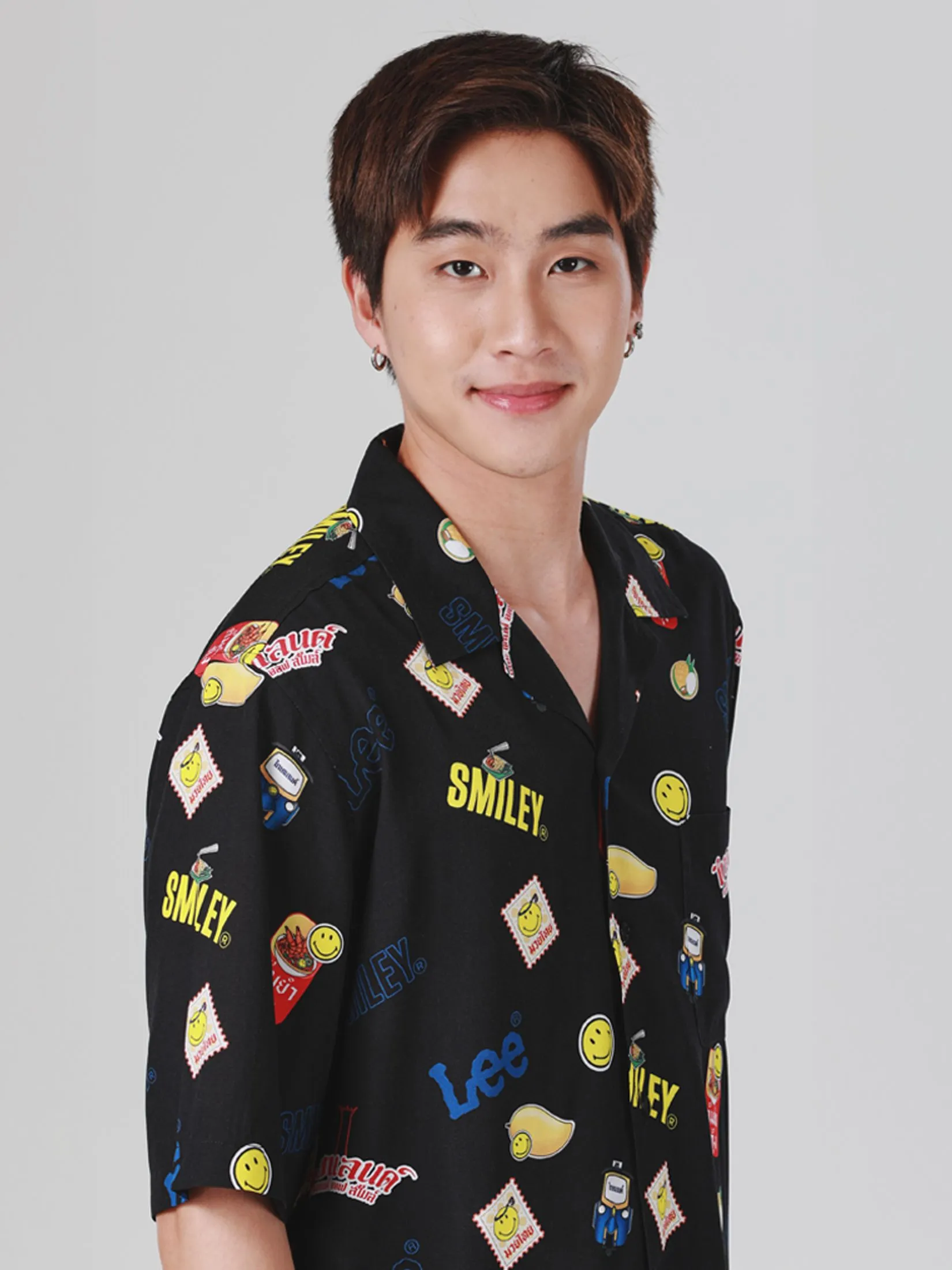 LEE Men's Shirt Short Sleeve Lee Smiley Collection Comfort Fit Black LEE Men's Shirt Short Sleeve Lee Smiley Collection Comfort Fit Black