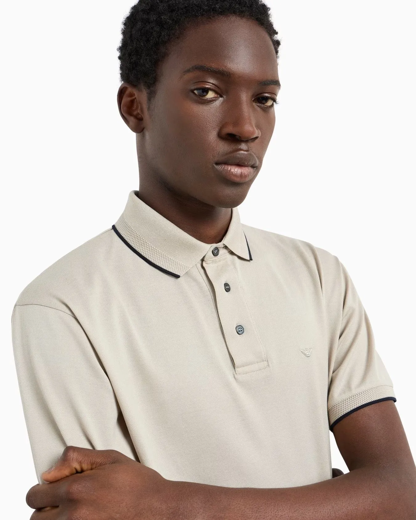EMPORIO ARMANI Polo Men EM000858-AF12955-U1098 Beige EMPORIO ARMANI Polo Men EM000858-AF12955-U1098 Beige