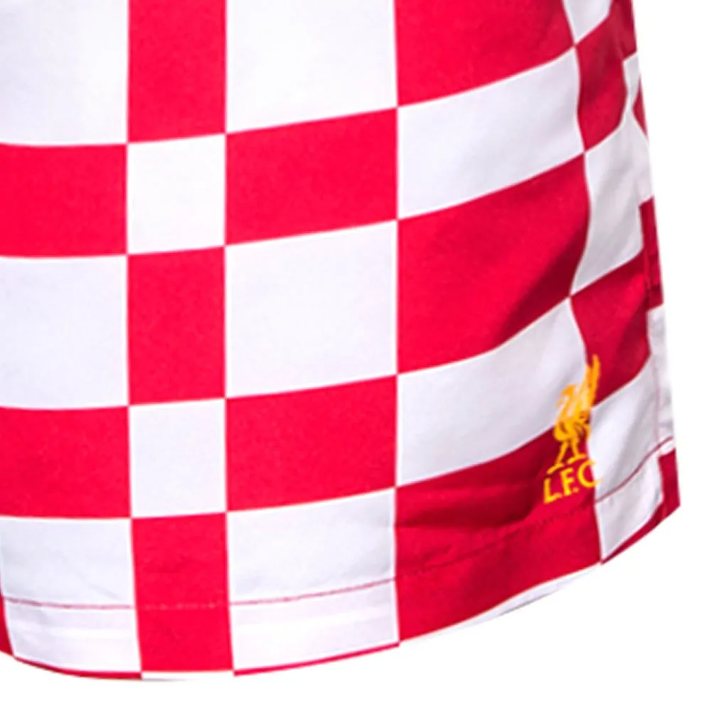LIVERPOOL FOOTBALL CLUB Men Casual Shorts Check Red - LF068AP338EHTH LIVERPOOL FOOTBALL CLUB Men Casual Shorts Check Red - LF068AP338EHTH