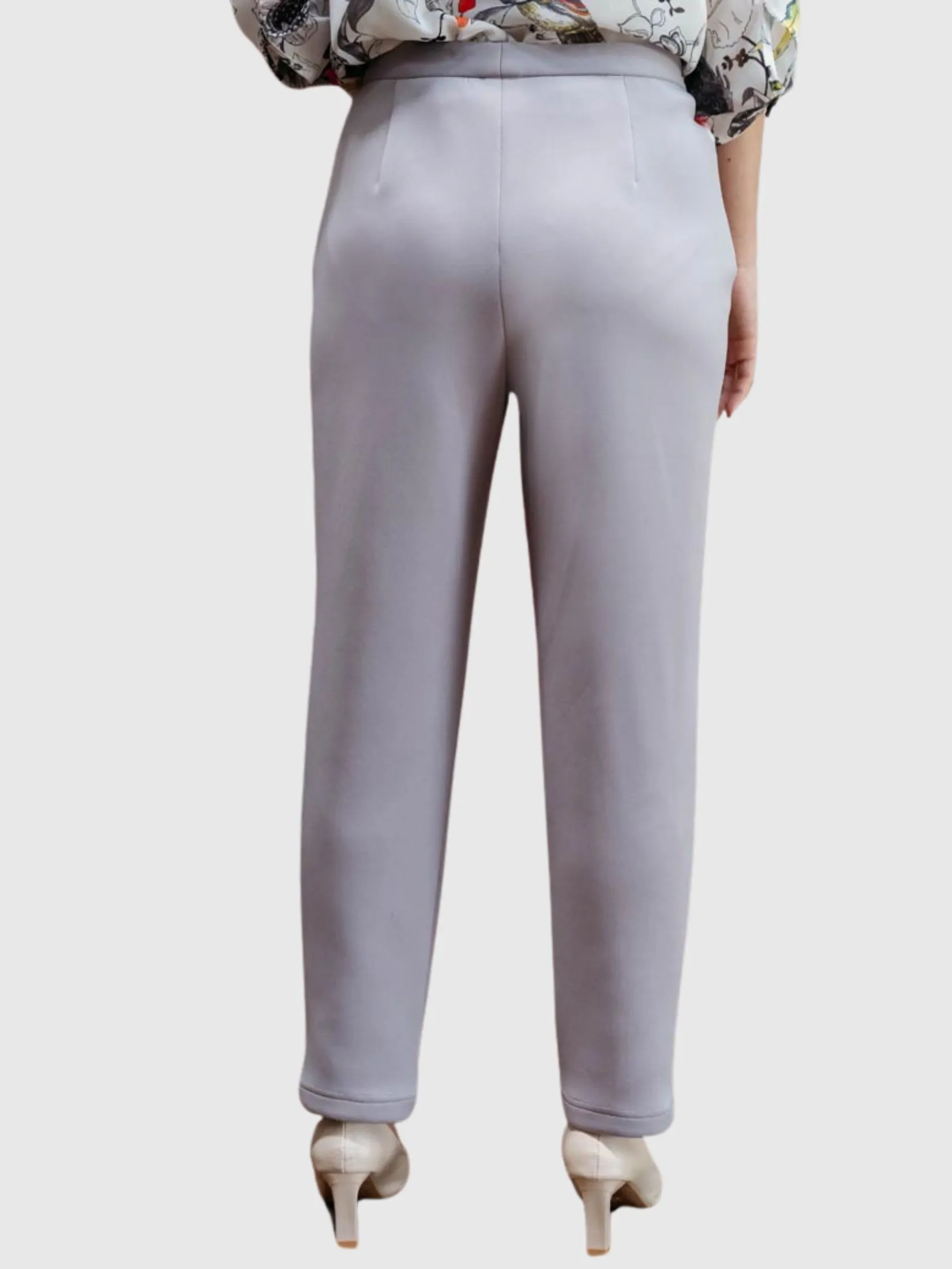 MIKIKO Women Pants Trousers Cushion Grey MIKIKO Women Pants Trousers Cushion Grey