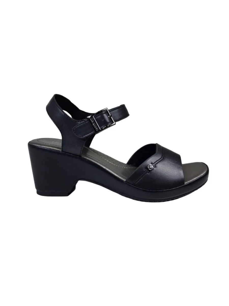 THAMES Women Heel Sandals Black THAMES Women Heel Sandals Black