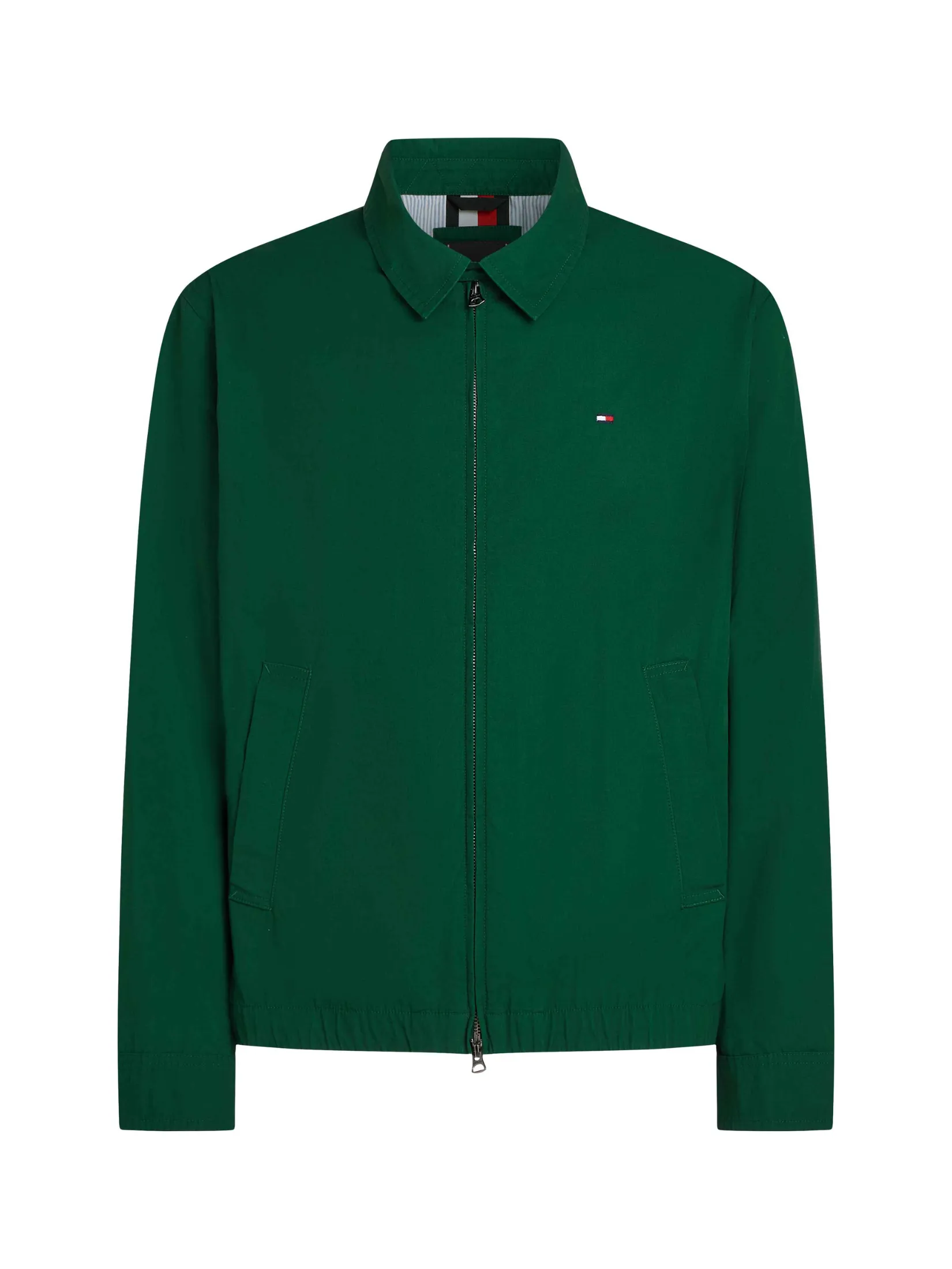 TOMMY HILFIGER MEN JACKET Green Regular Fit TOMMY HILFIGER MEN JACKET Green Regular Fit