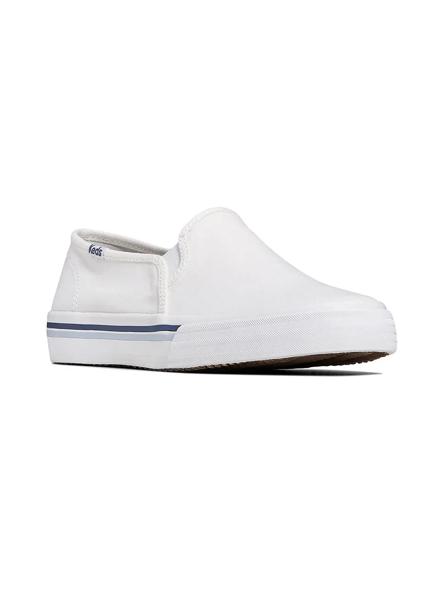 KEDS Women Double Decker Canvas White KEDS Women Double Decker Canvas White