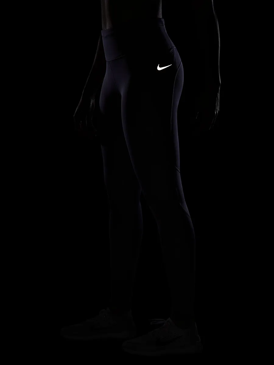 NIKE Women Leggings Epic Fast Mid-Rise Daybreak/Reflective Silv NIKE Women Leggings Epic Fast Mid-Rise Daybreak/Reflective Silv