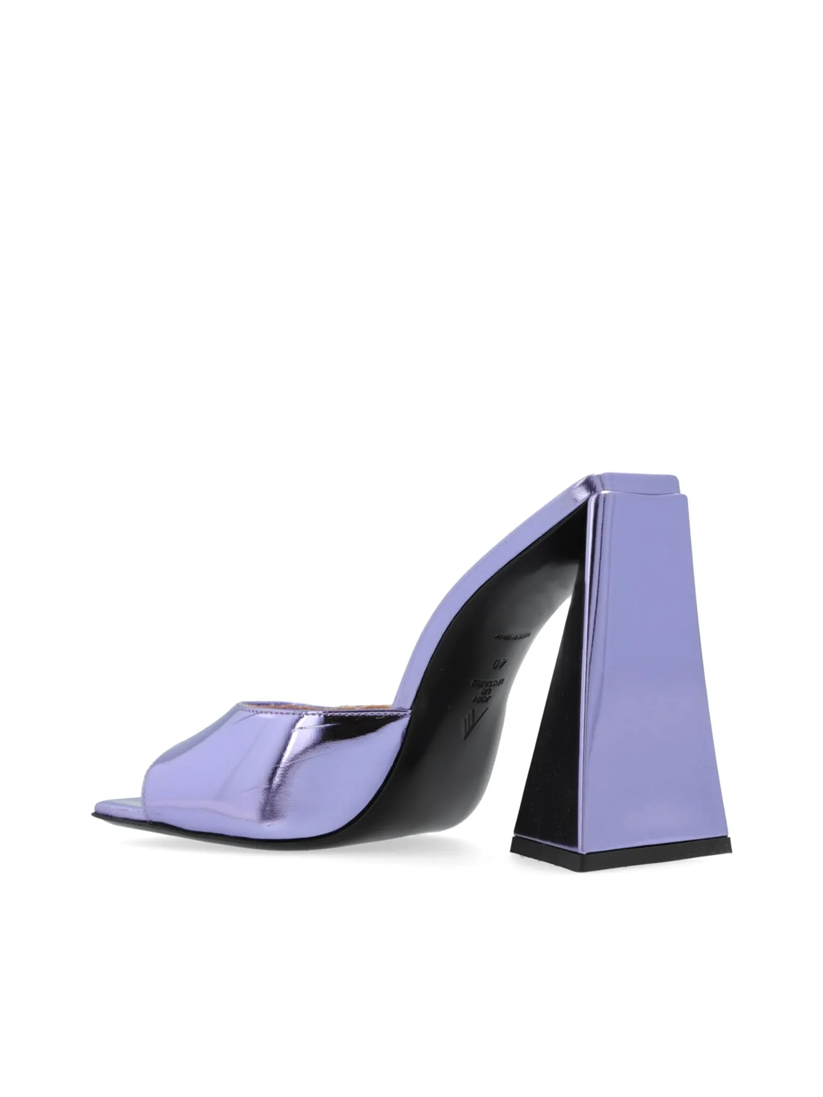 THE ATTICO Women High Heels Devon Mule 115 mm. Lilac THE ATTICO Women High Heels Devon Mule 115 mm. Lilac