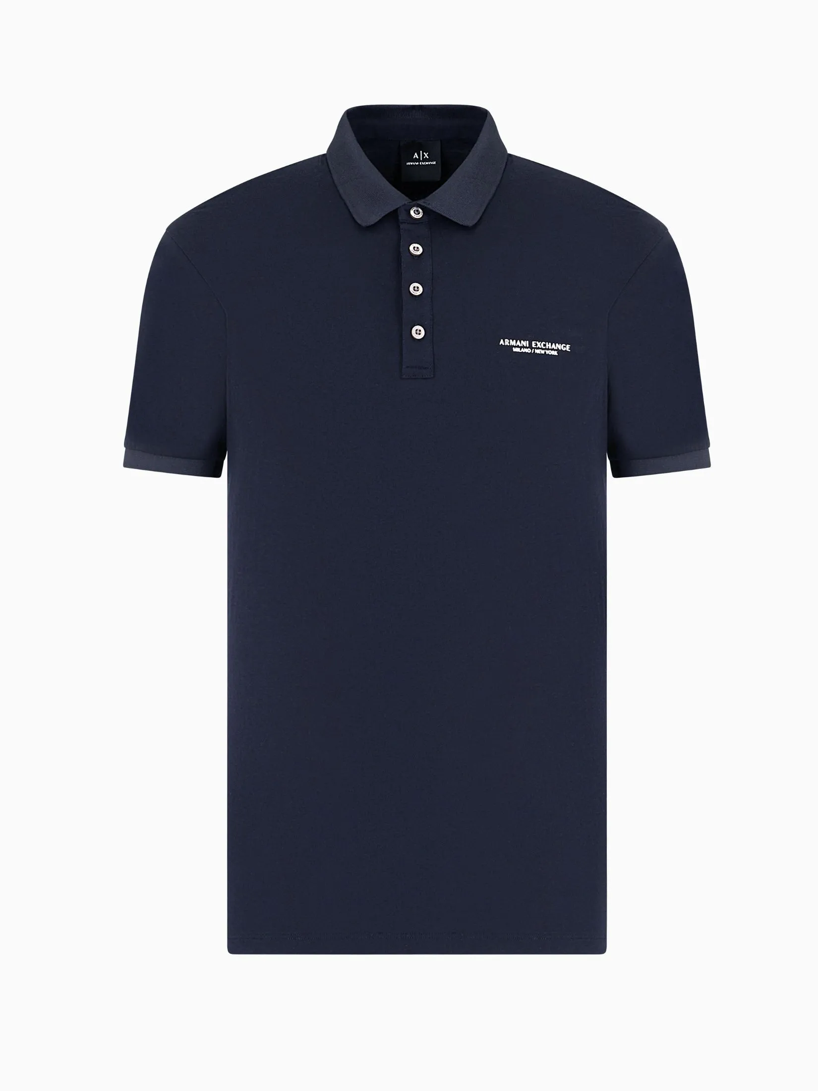 ARMANI EXCHANGE Polo Men 8NZF80-Z8H4Z-1510 Navy Blue ARMANI EXCHANGE Polo Men 8NZF80-Z8H4Z-1510 Navy Blue