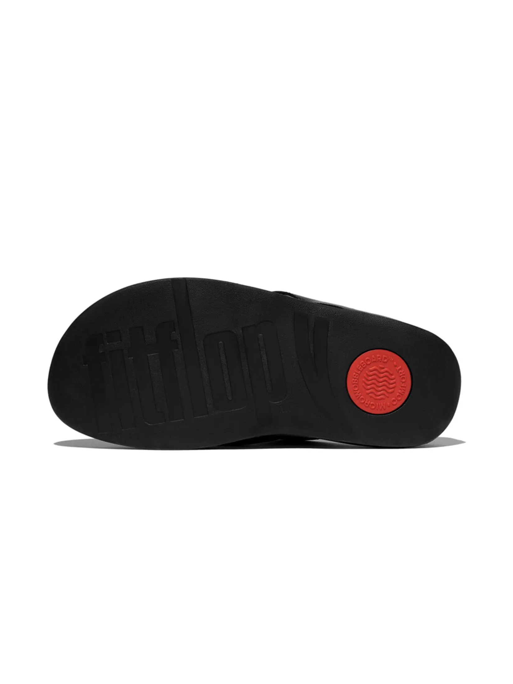 FitFlop™ MEN'S SLING LEATHER/MESH TOE-POST BLACK FitFlop™ MEN'S SLING LEATHER/MESH TOE-POST BLACK