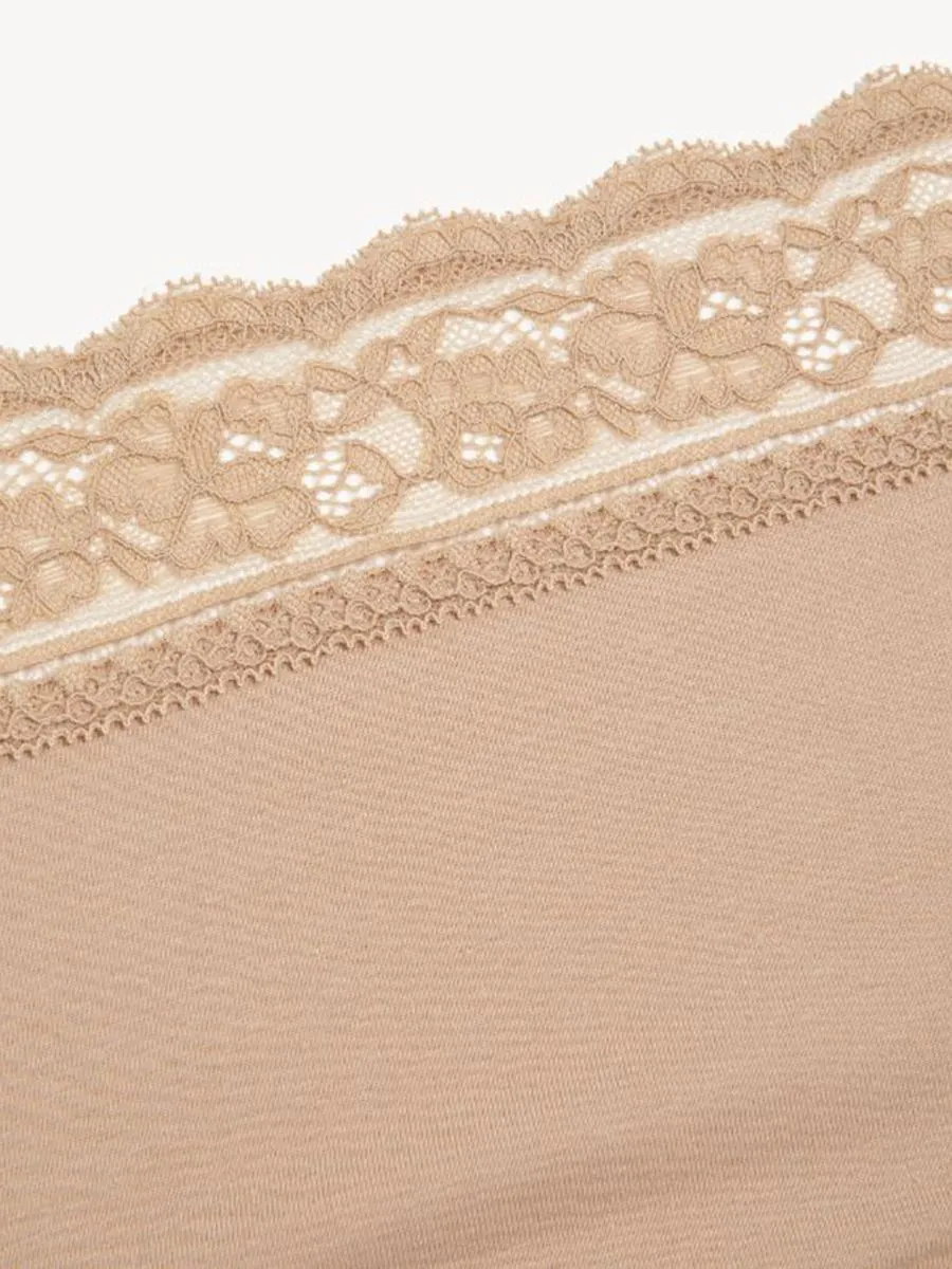 MARKS & SPENCER Women Panties High Rise Shorts Lace Waist Cotton Lycra 5 pcs MARKS & SPENCER Women Panties High Rise Shorts Lace Waist Cotton Lycra 5 pcs