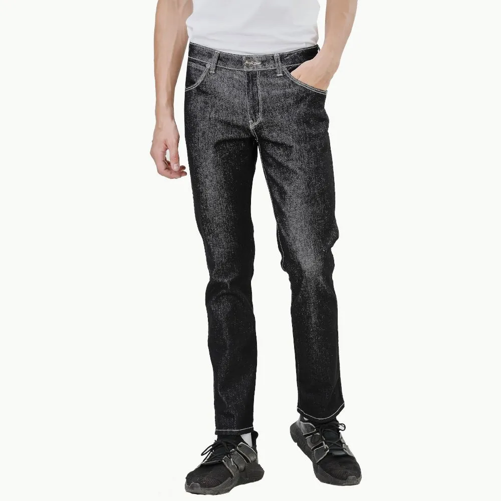WRANGLER MEN'S JEANS WR WR15Q36Y NAVY BLUE Mid-waist regular fit (GREENSBORO) WRANGLER MEN'S JEANS WR WR15Q36Y NAVY BLUE Mid-waist regular fit (GREENSBORO)