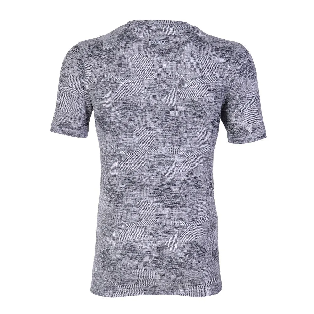 XOLO Grey Men's XOLO Short Sleeve T-shirt (040023) XOLO Grey Men's XOLO Short Sleeve T-shirt (040023)