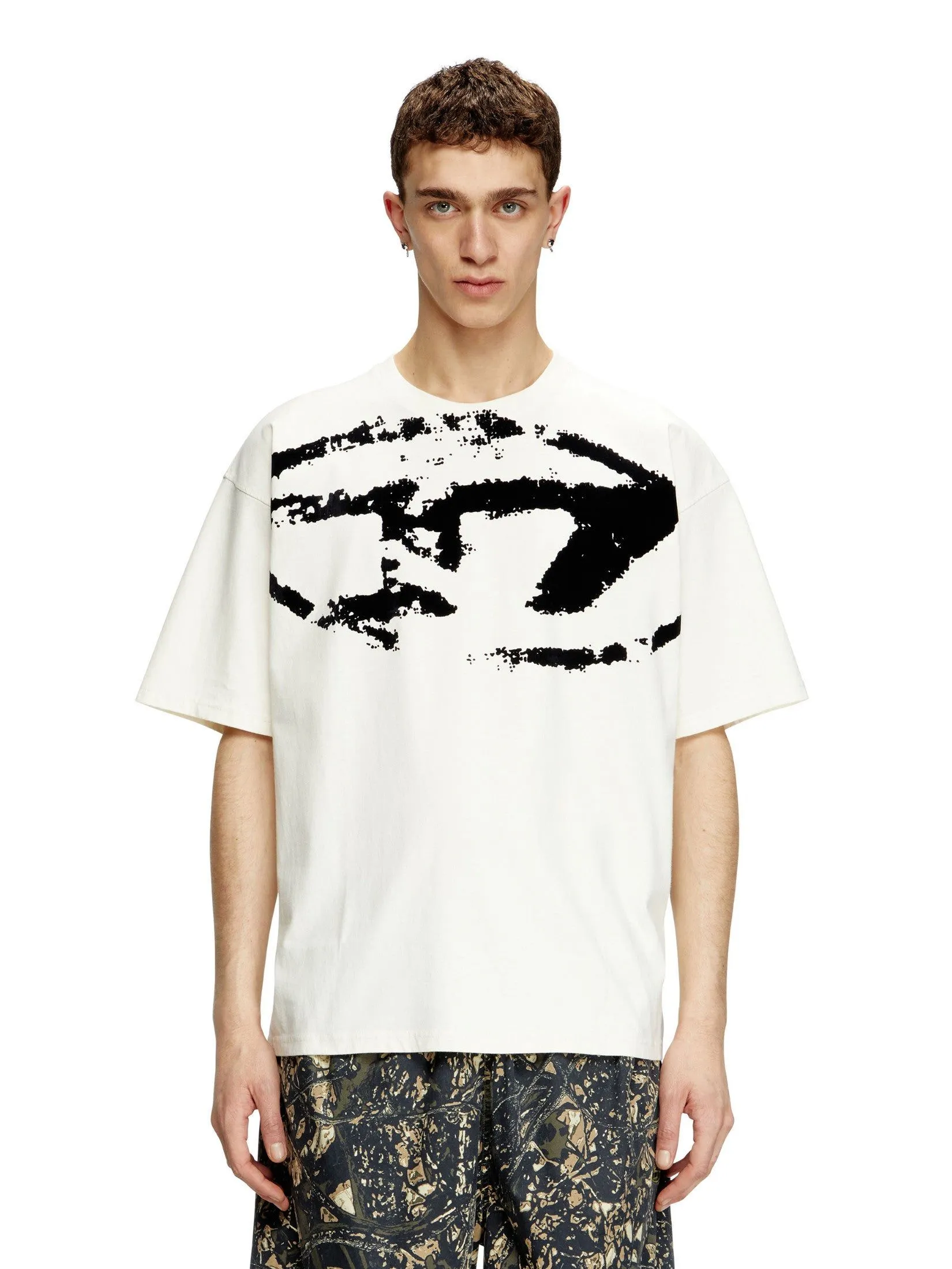 DIESEL Men T-Shirt T-BOXT-N14 T-SHIRT Black