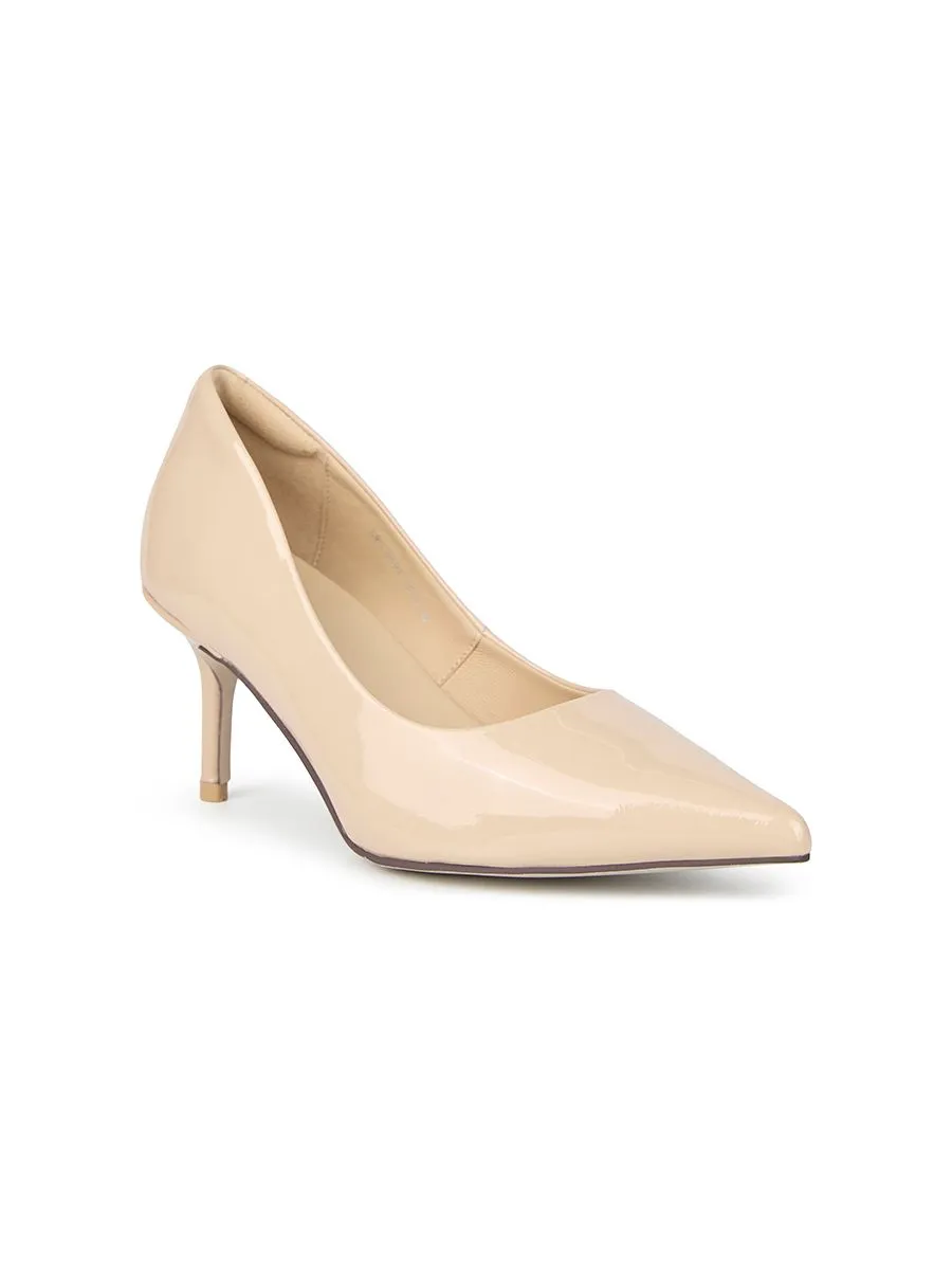 SHU WOMEN CELEB HEELS 2.5" IN MILAN - GLOSSY NUDE SHU WOMEN CELEB HEELS 2.5" IN MILAN - GLOSSY NUDE
