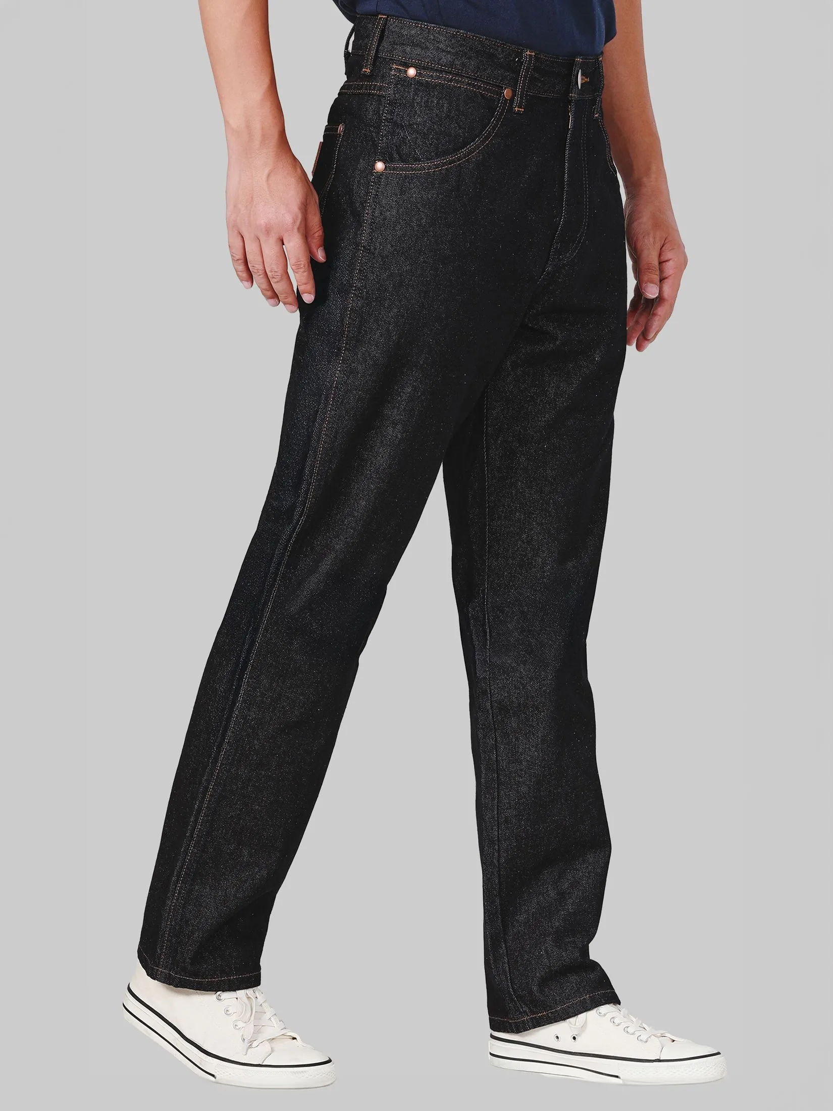 WRANGLER Men's Jeans Mid MWZ Fit Dark Indigo WRANGLER Men's Jeans Mid MWZ Fit Dark Indigo