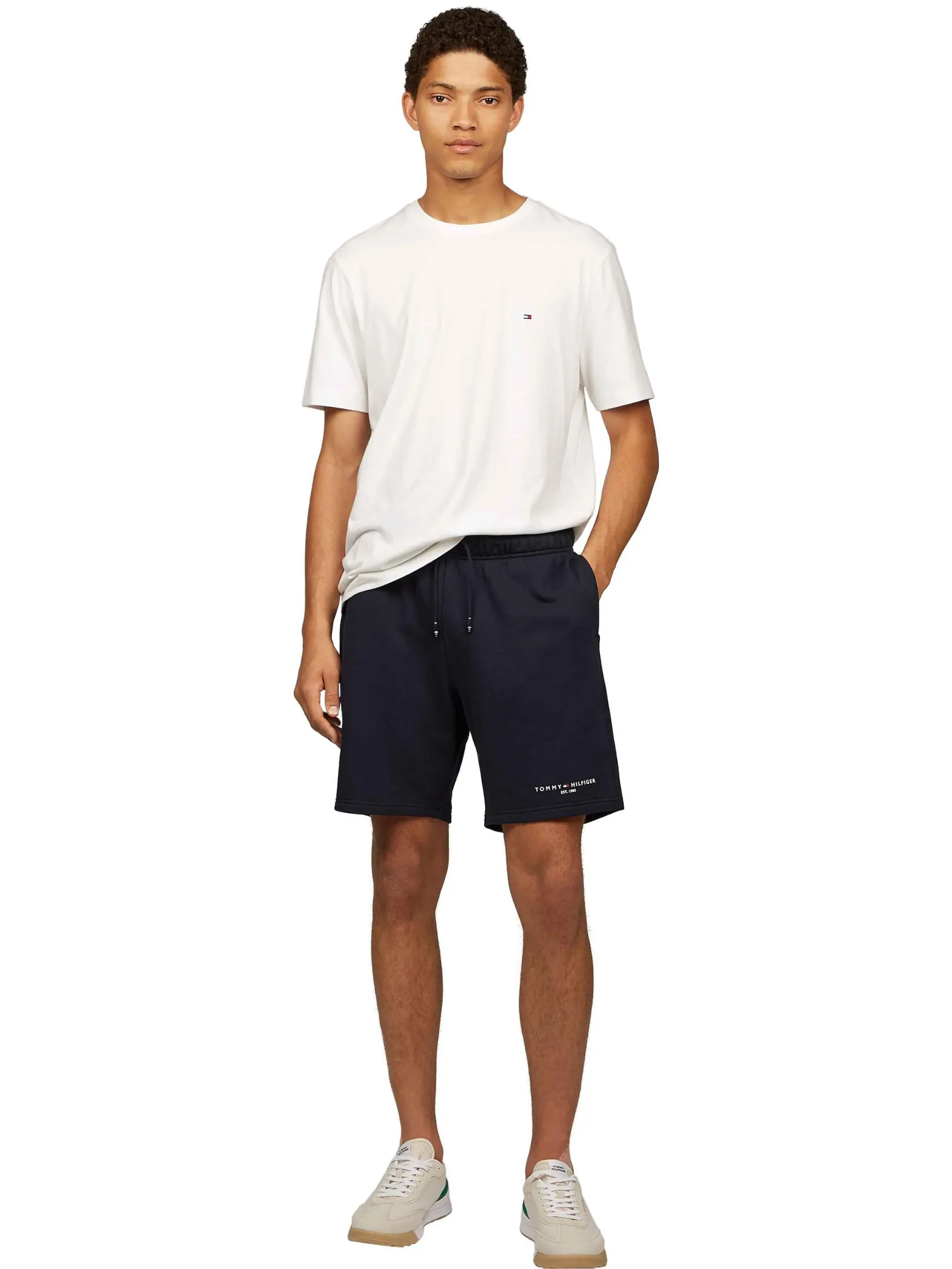 TOMMY HILFIGER MEN Sweatpants Blue Regular Fit TOMMY HILFIGER MEN Sweatpants Blue Regular Fit