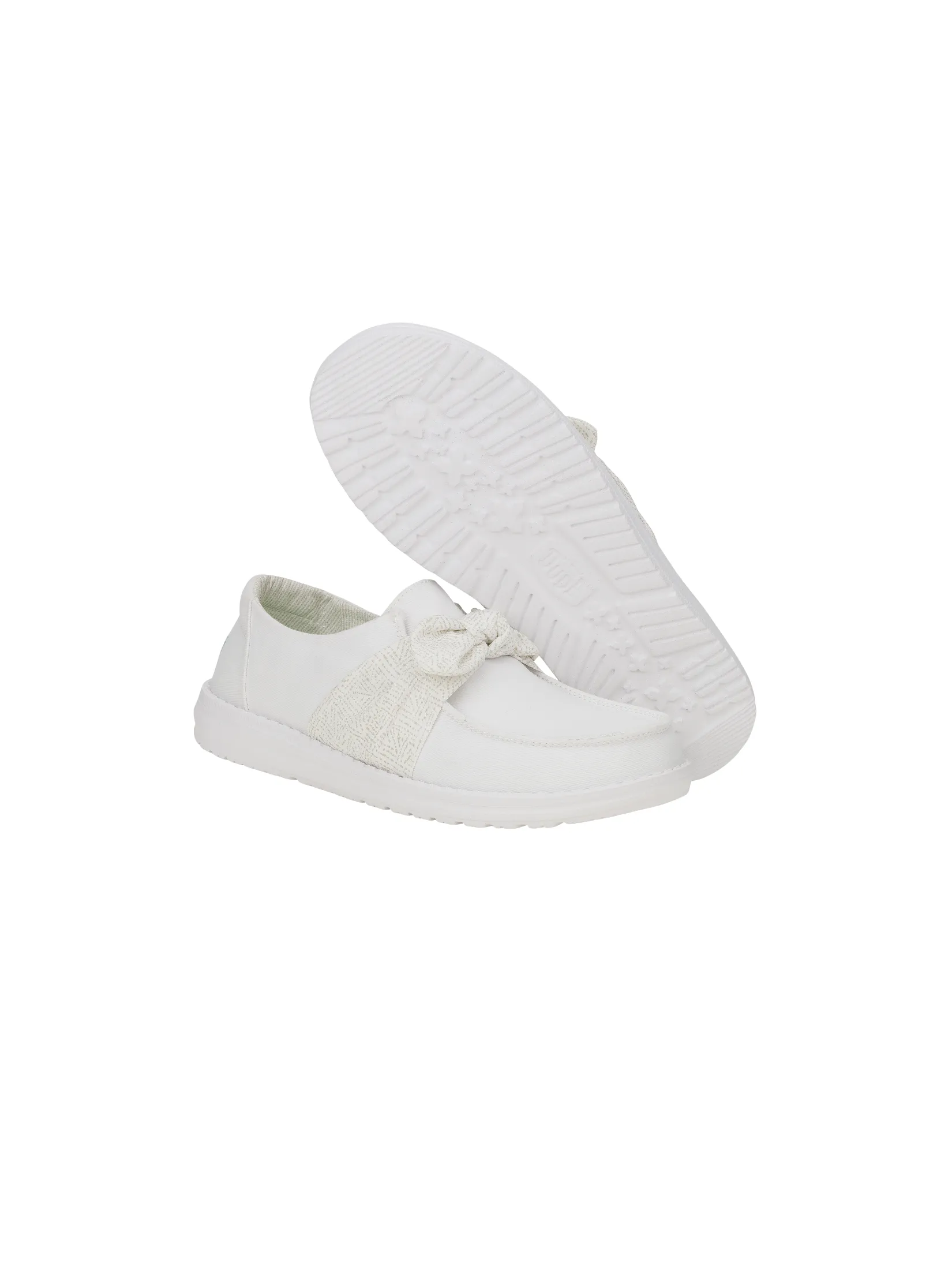 HEYDUDE WENDY BOW ESSENTIALS - WHITE HEYDUDE WENDY BOW ESSENTIALS - WHITE