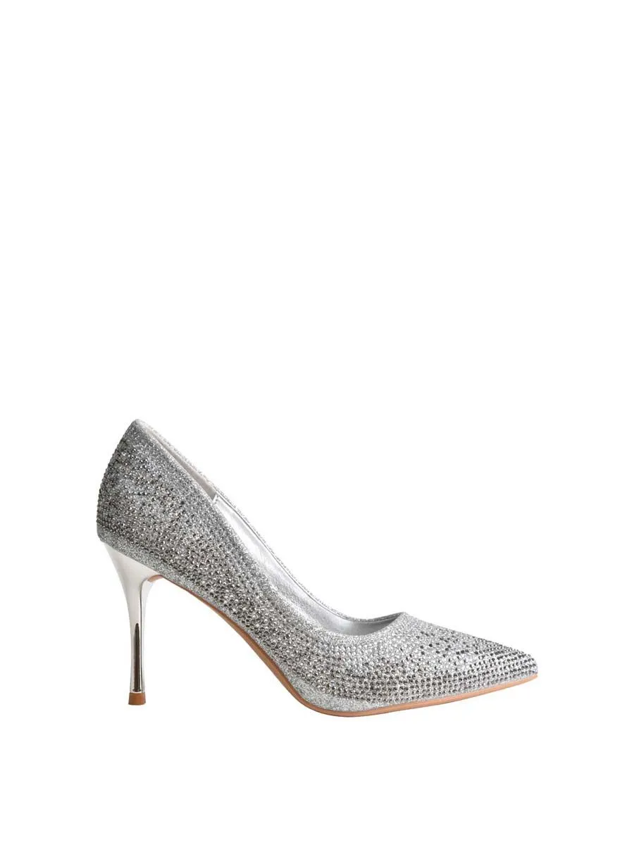 VILLAINS SF PELIA Women's Pumps SILVER VILLAINS SF PELIA Women's Pumps SILVER