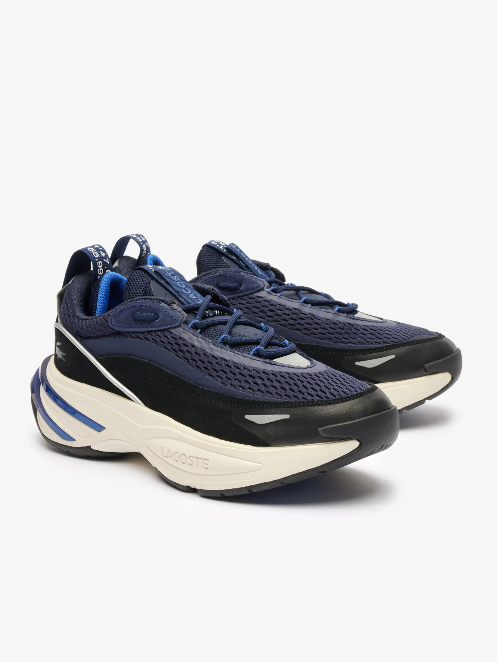 LACOSTE Blue Men’s Audyssor Contrasted Trainers LACOSTE Blue Men’s Audyssor Contrasted Trainers