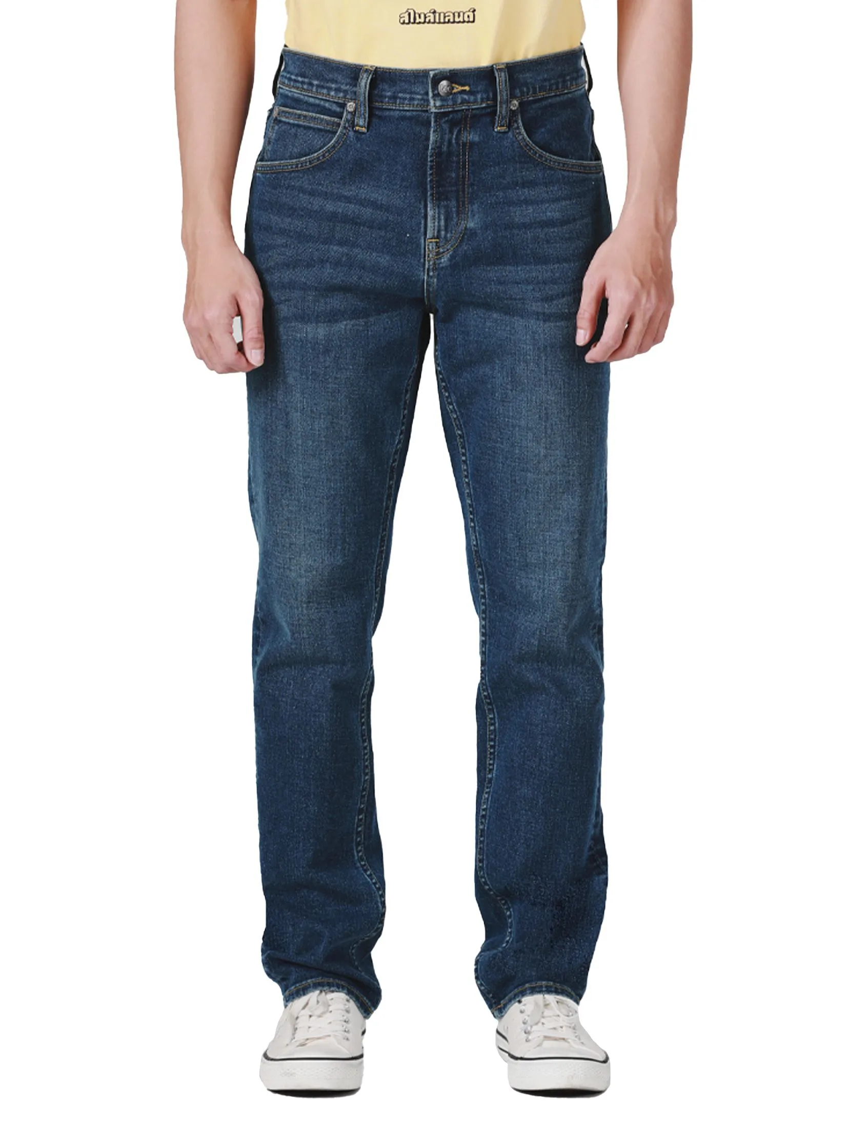 LEE Men's Jeans Lee Smiley Collection Mid Zed Fit Dark Indigo LEE Men's Jeans Lee Smiley Collection Mid Zed Fit Dark Indigo