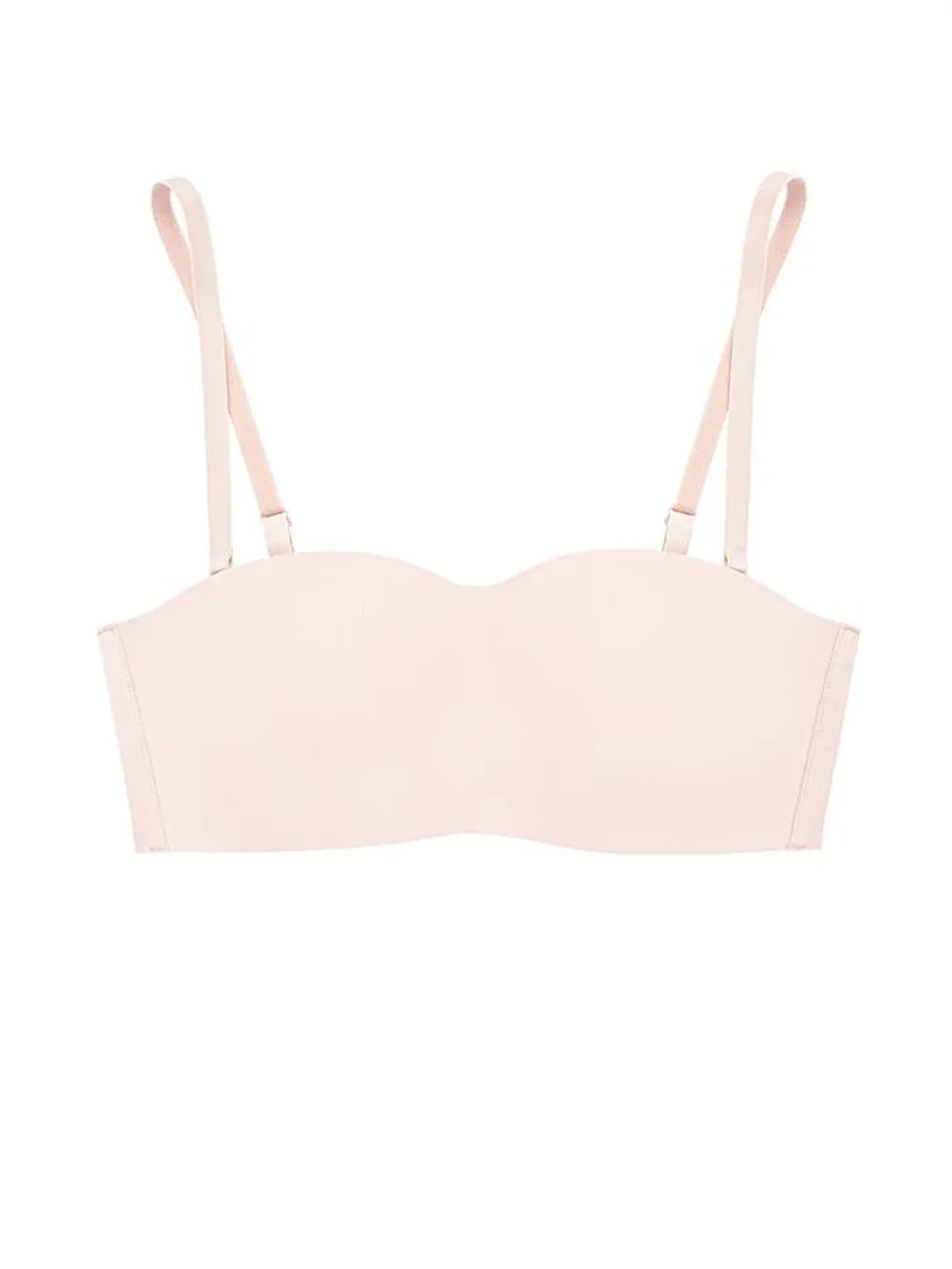SABINA Pretty Perfect Seamless Wireless Strapless Bra - Vanilla SABINA Pretty Perfect Seamless Wireless Strapless Bra - Vanilla