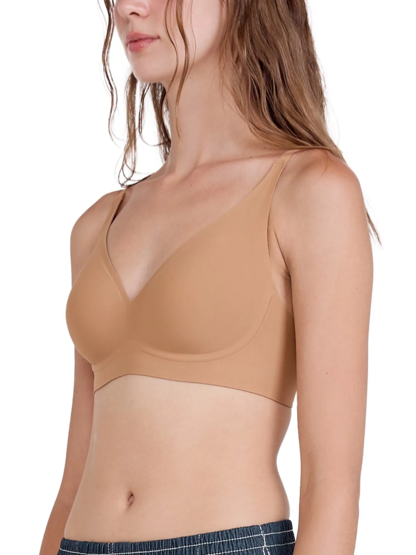 WACOAL Women Multicolor Smart Size Jely Fit Bra Set 3 Pcs. (Beige-Brown) WACOAL Women Multicolor Smart Size Jely Fit Bra Set 3 Pcs. (Beige-Brown)