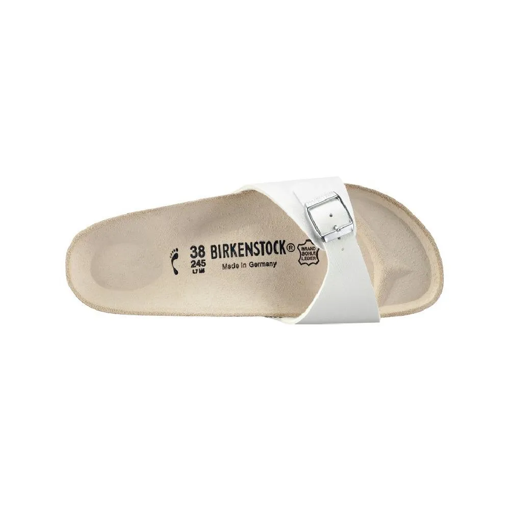 BIRKENSTOCK WHITE MADRID Birko-Flor BIRKENSTOCK WHITE MADRID Birko-Flor