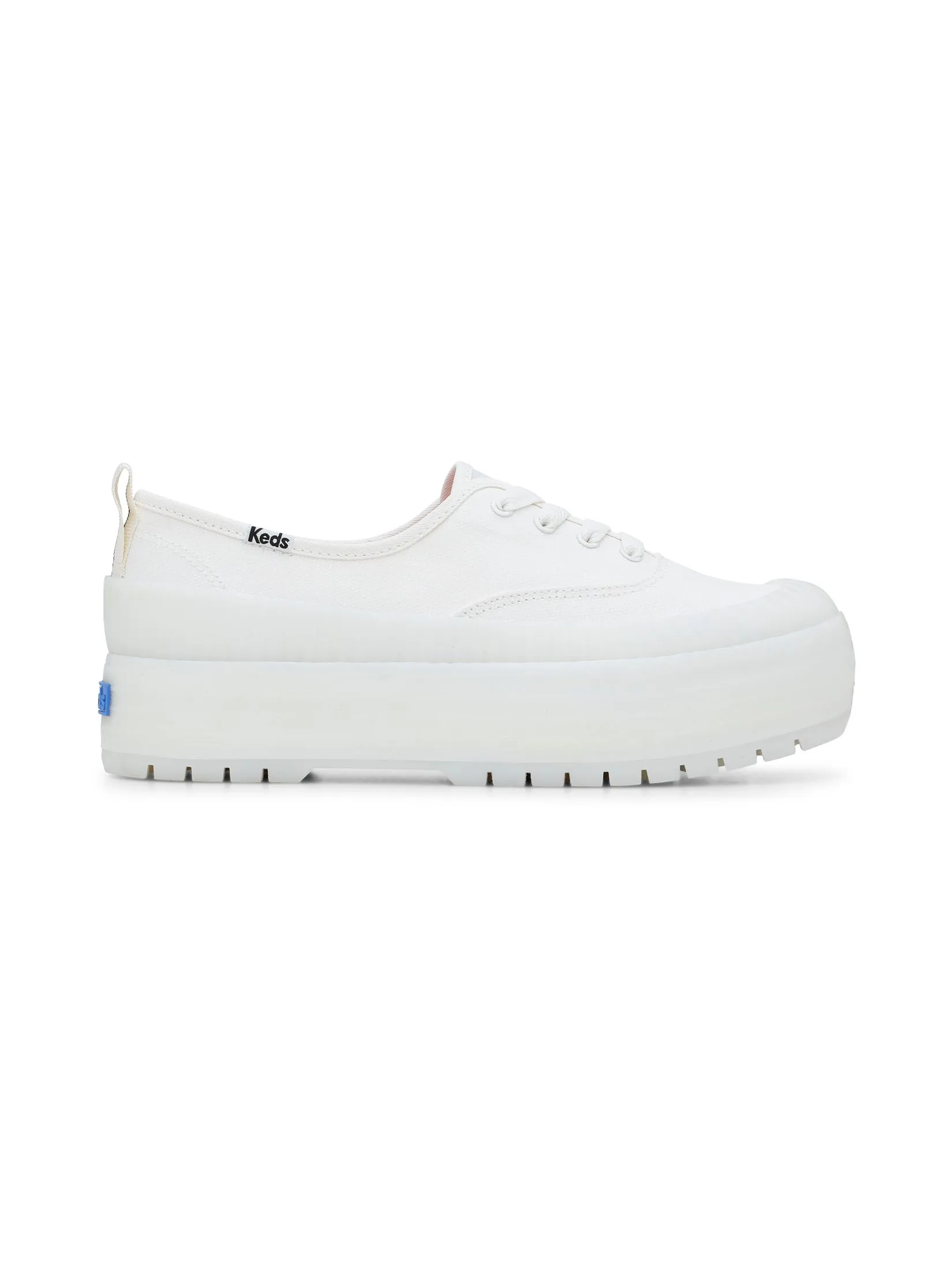 KEDS Women The Platform Lug Weatherized White KEDS Women The Platform Lug Weatherized White