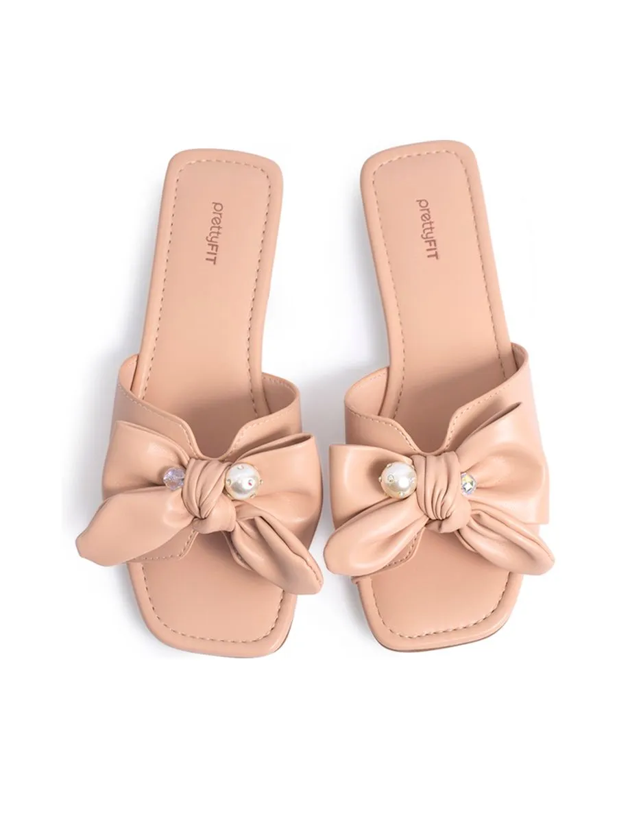 PRETTY FIT Women Sandals Bow Decorated FA23 PRETTY FIT Women Sandals Bow Decorated FA23